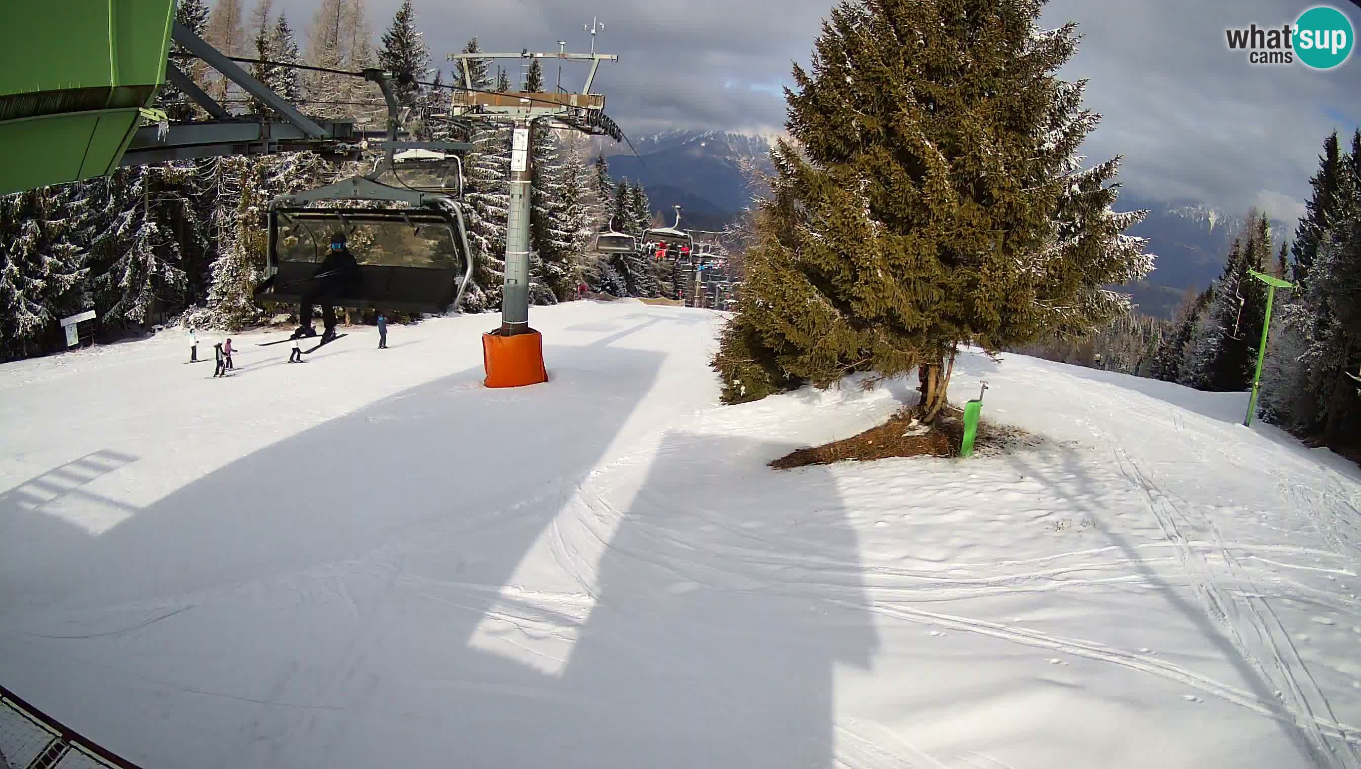 Centre de ski de Cerkno webcam Lom – Slovénie