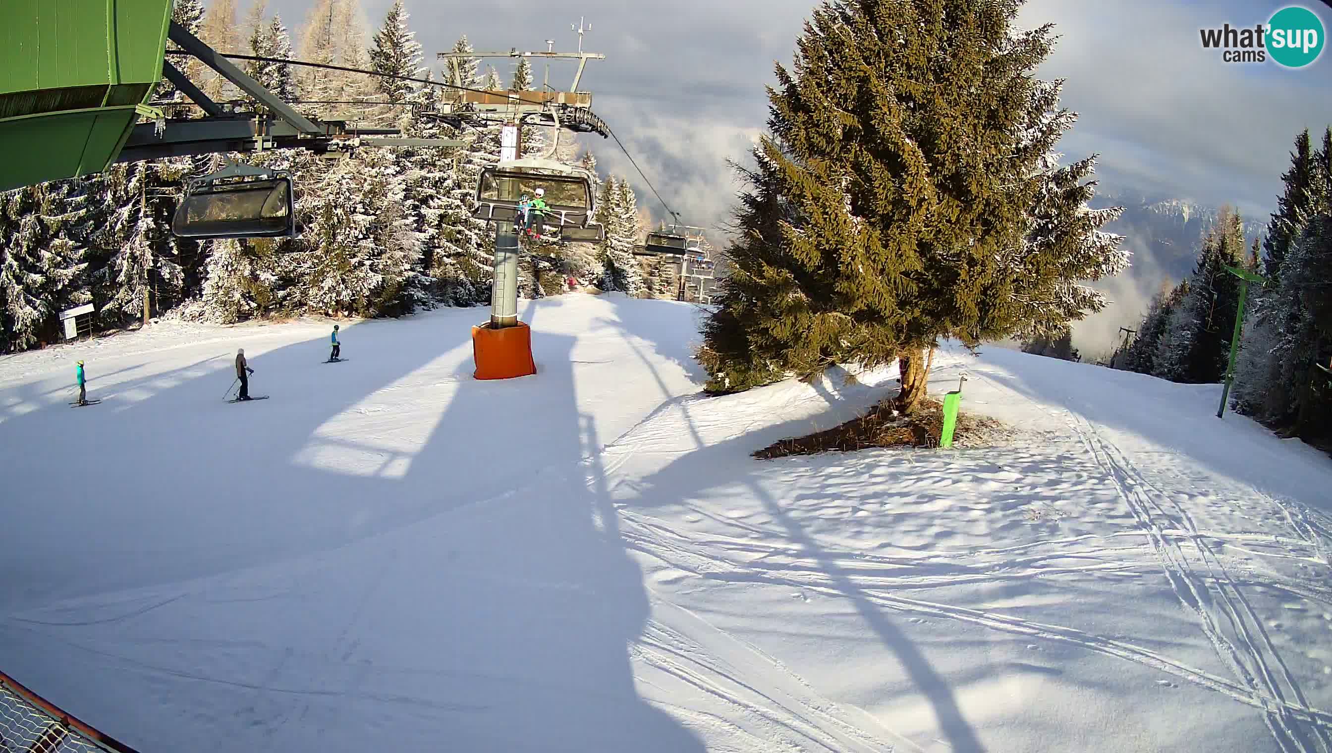 Centre de ski de Cerkno webcam Lom – Slovénie
