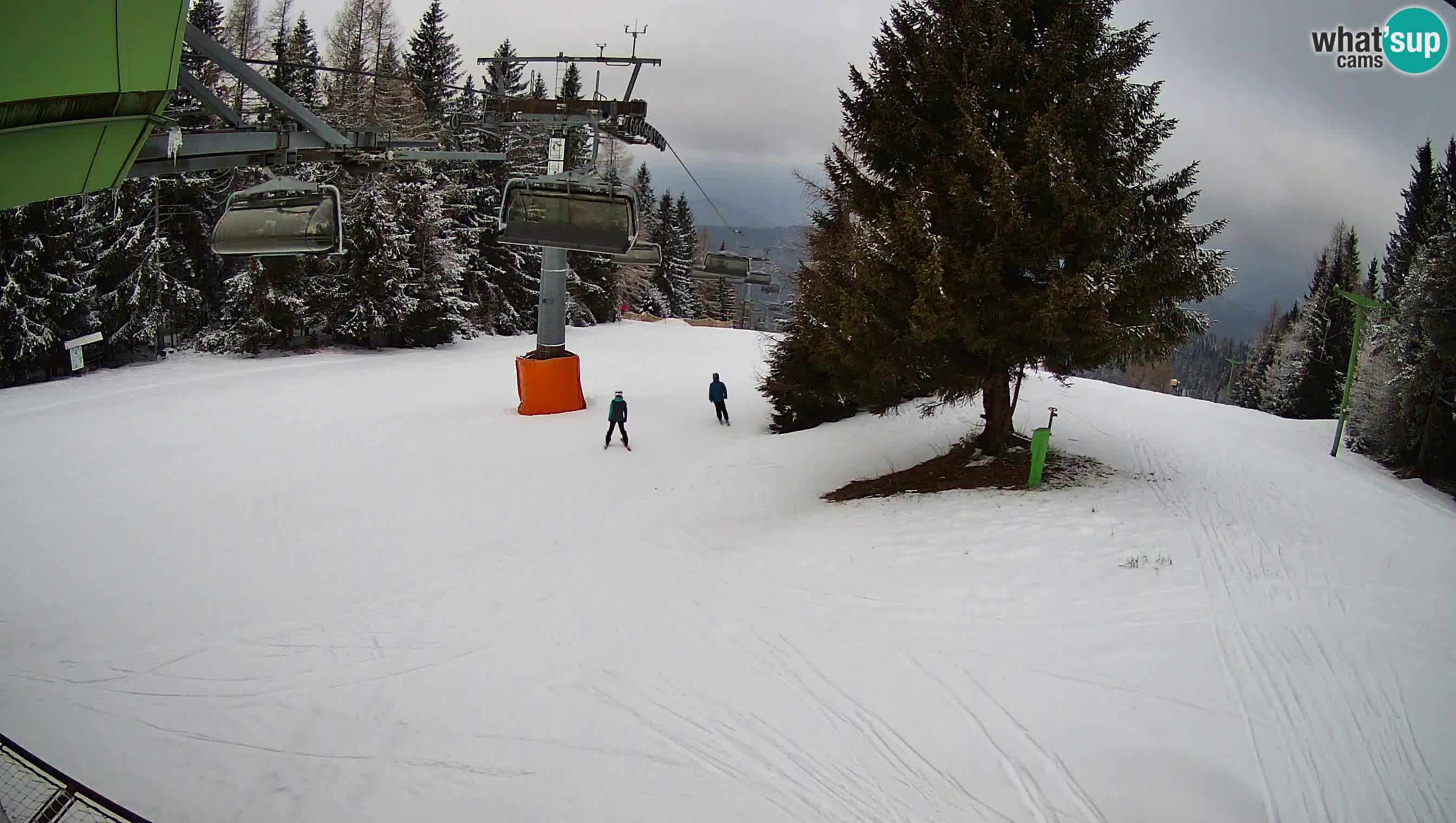 Cámara en vivo Estación de esquí de Cerkno Lom – Eslovenia