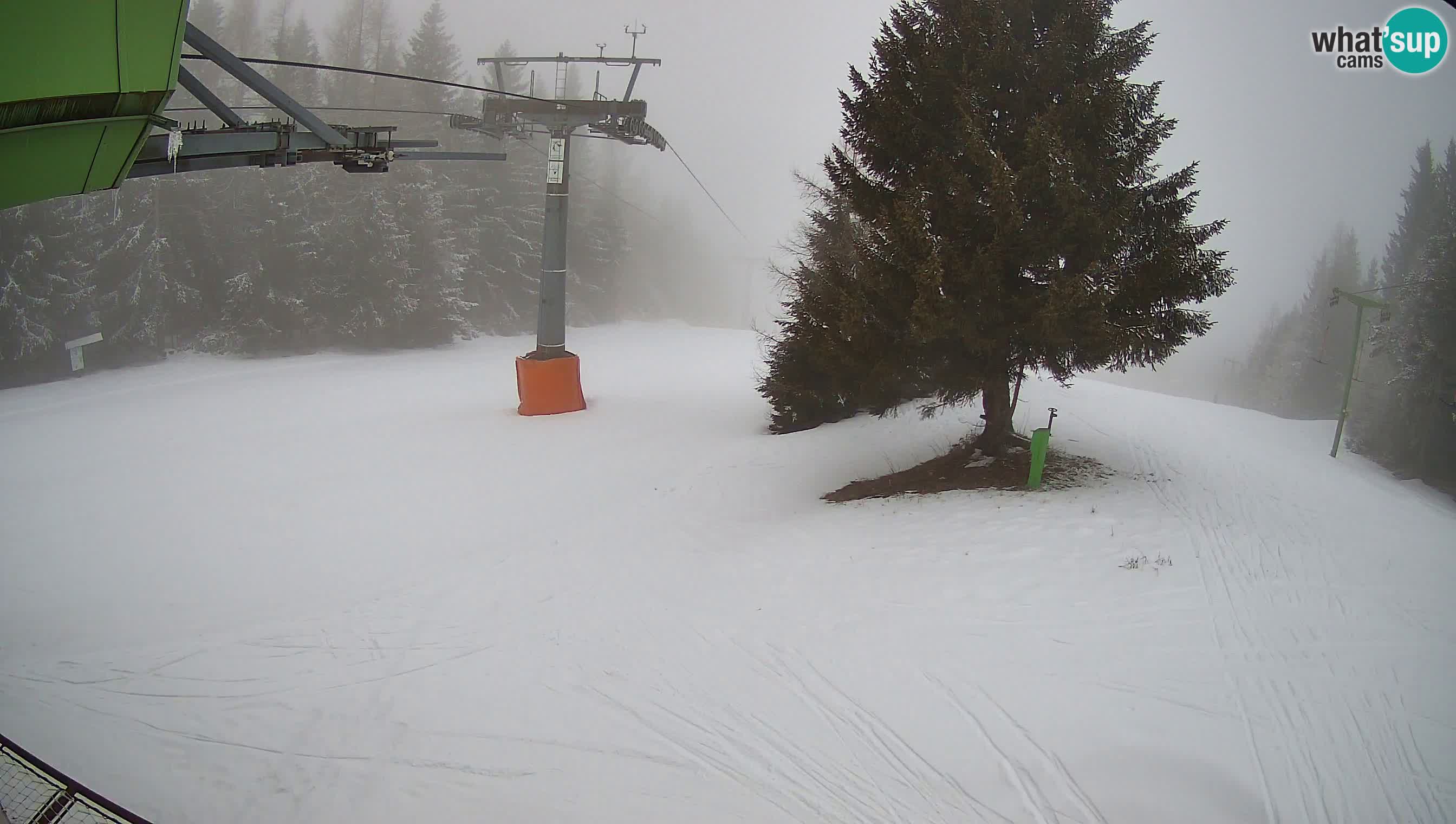 Skizentrum webcam Cerkno Lom – Slowenien