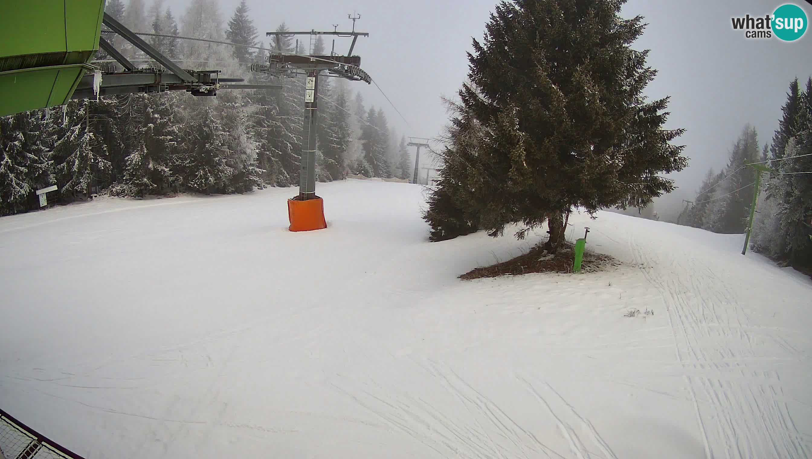 Skizentrum webcam Cerkno Lom – Slowenien