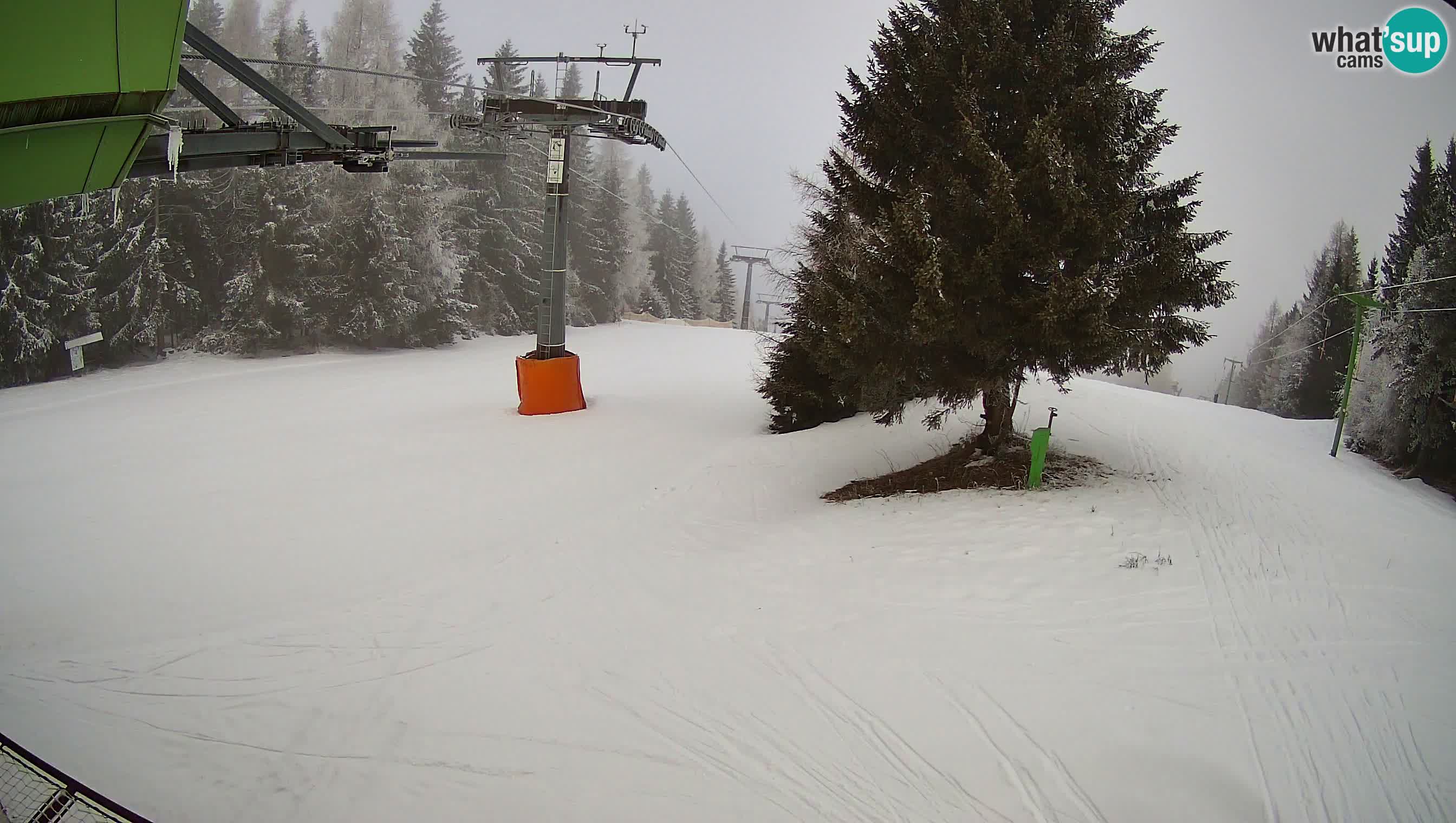 Centre de ski de Cerkno webcam Lom – Slovénie