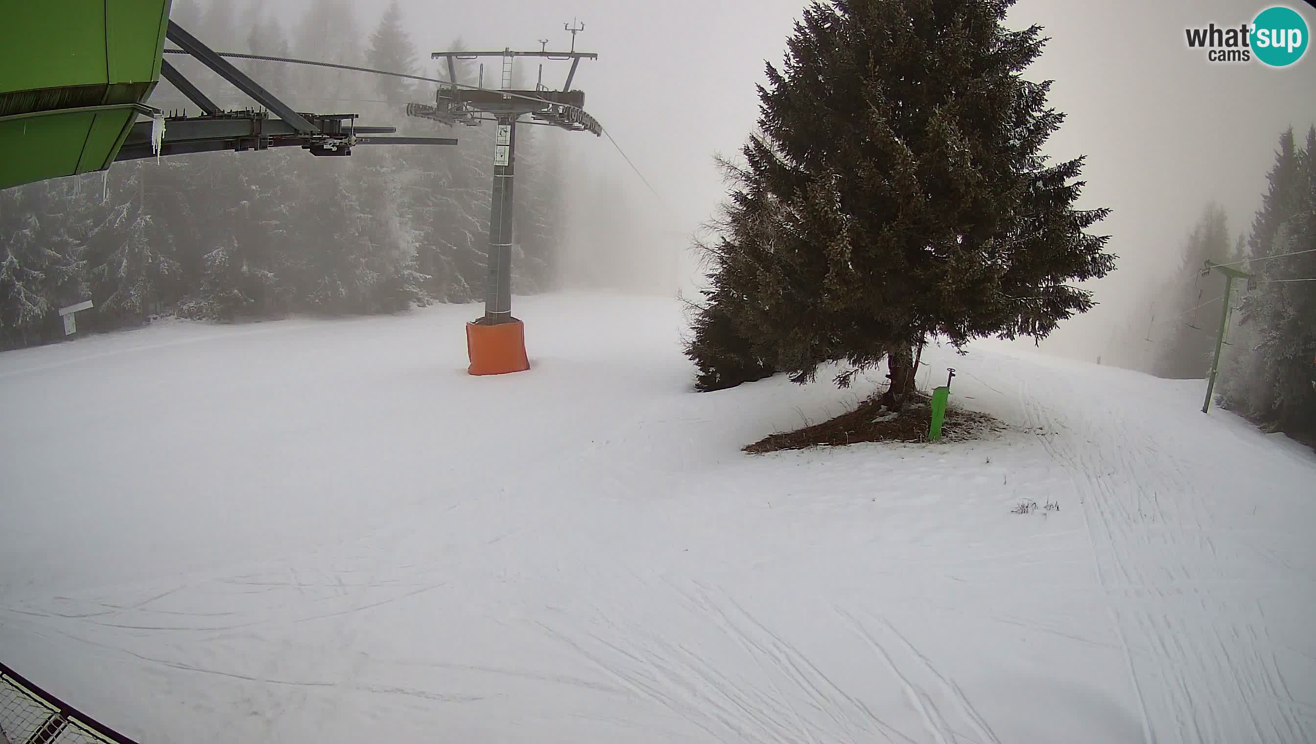 Skijalište Cerkno web kamera Lom – Slovenija