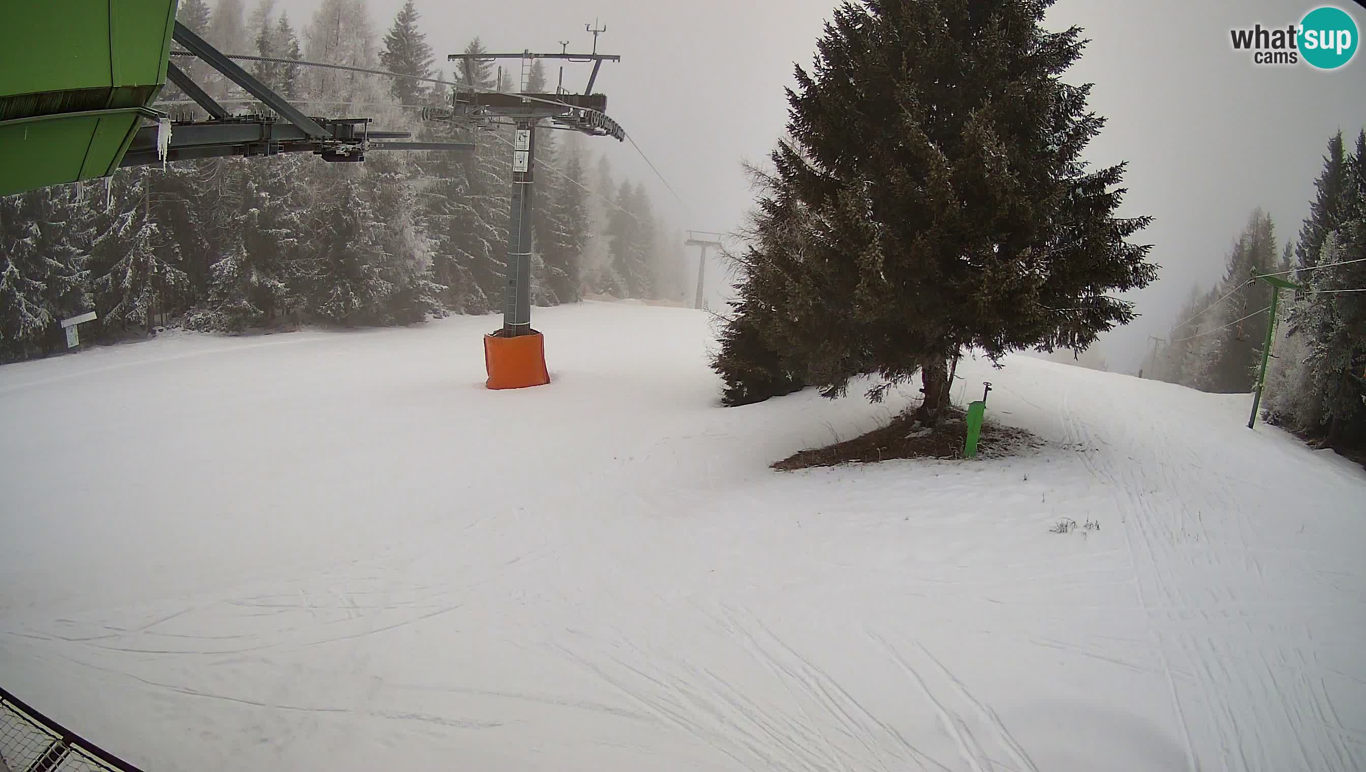 Cámara en vivo Estación de esquí de Cerkno Lom – Eslovenia