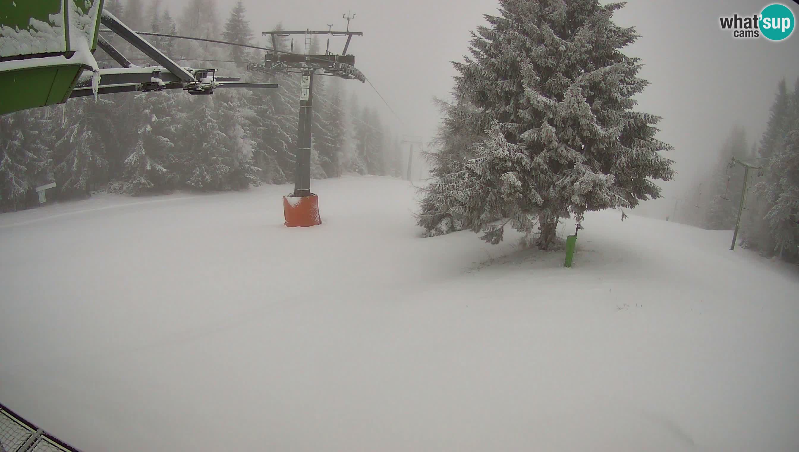 Skizentrum webcam Cerkno Lom – Slowenien