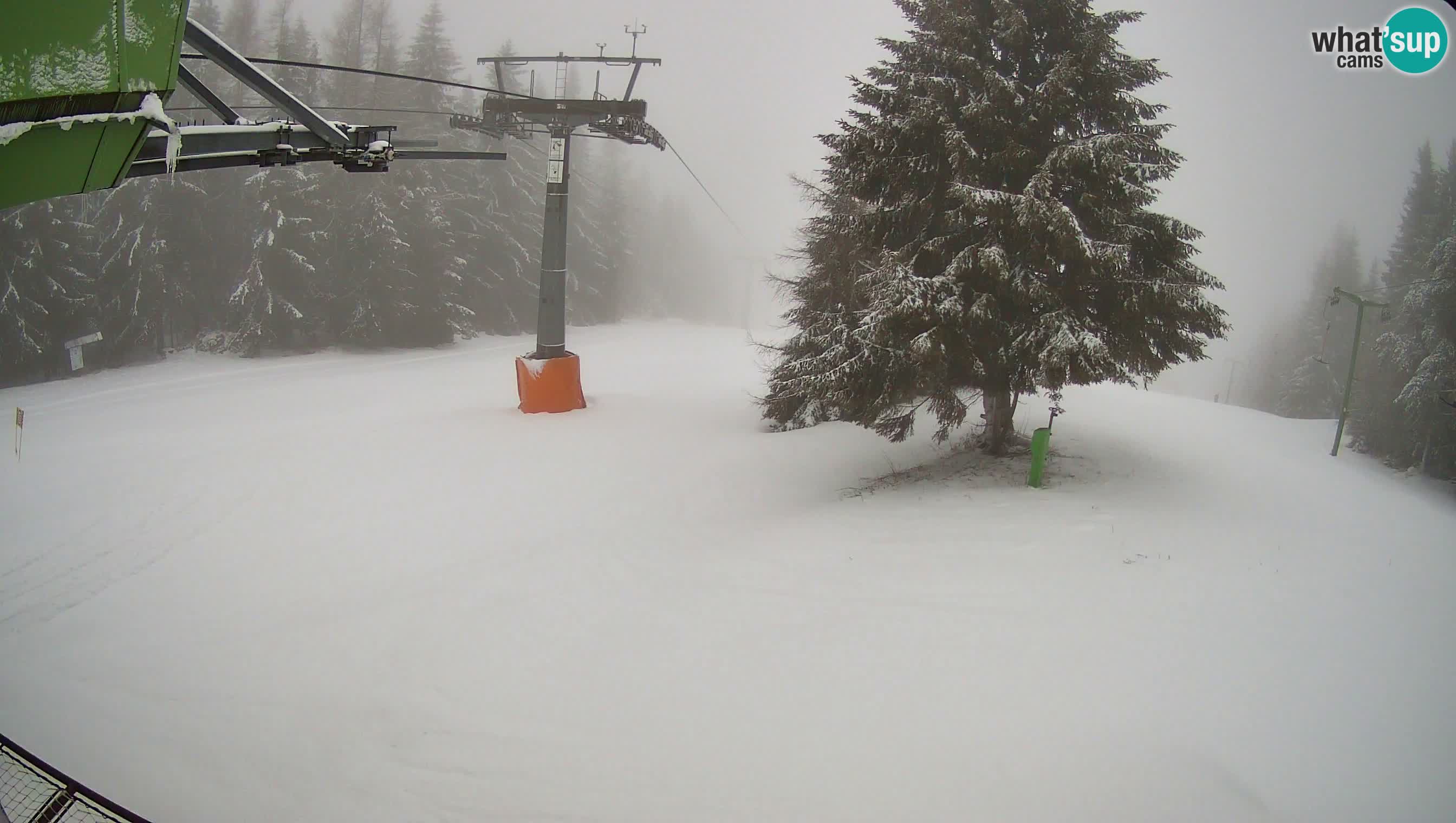 Cámara en vivo Estación de esquí de Cerkno Lom – Eslovenia