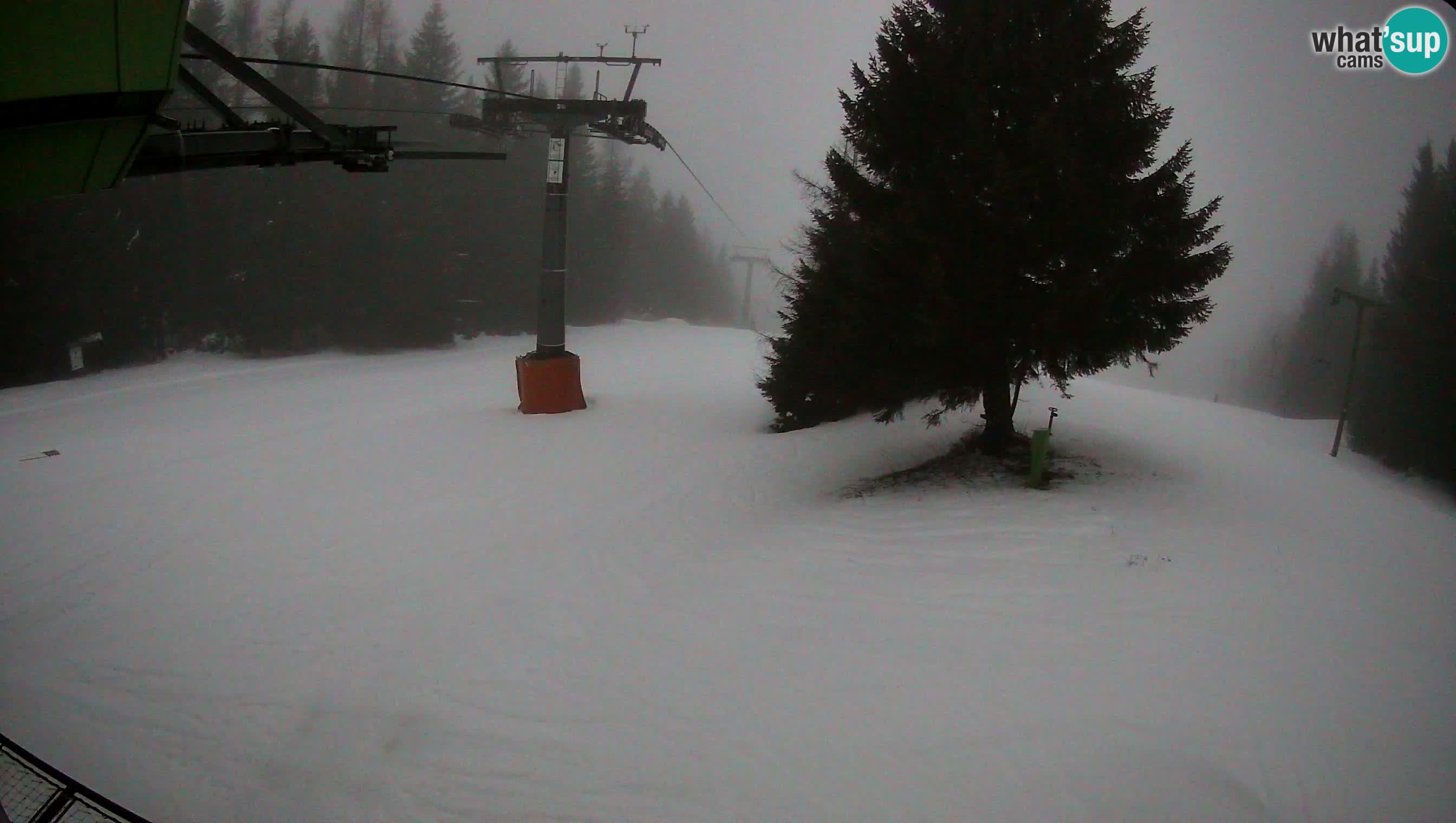 Cámara en vivo Estación de esquí de Cerkno Lom – Eslovenia