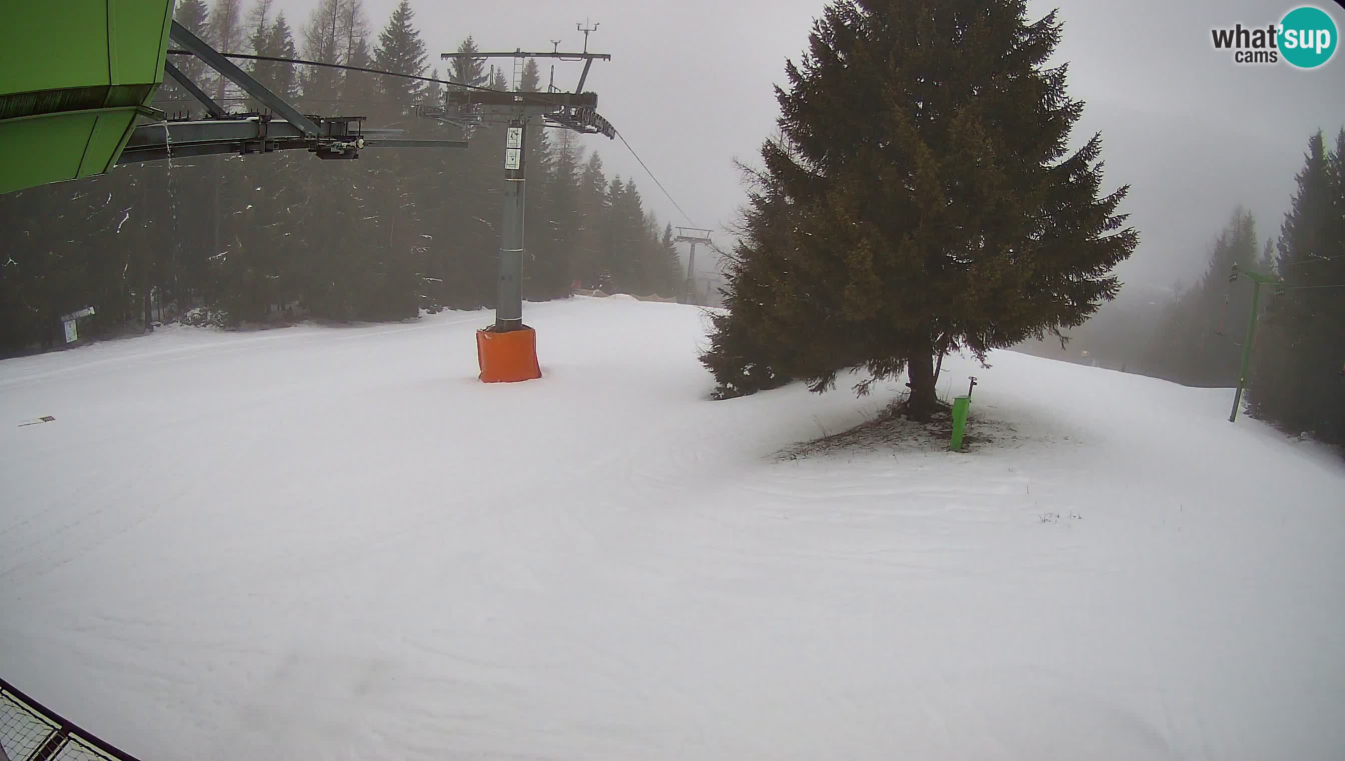 Cámara en vivo Estación de esquí de Cerkno Lom – Eslovenia