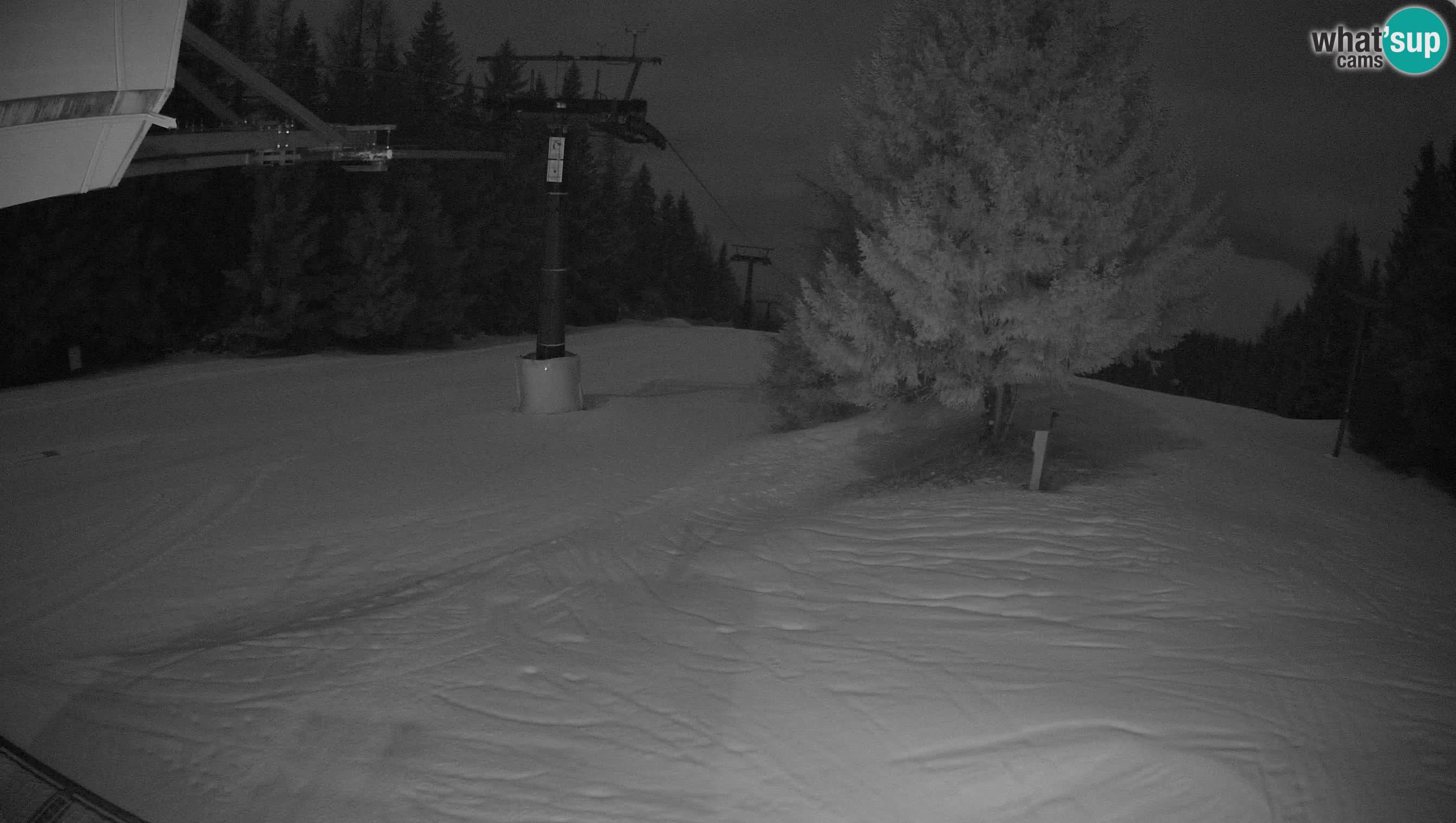 Centre de ski de Cerkno webcam Lom – Slovénie