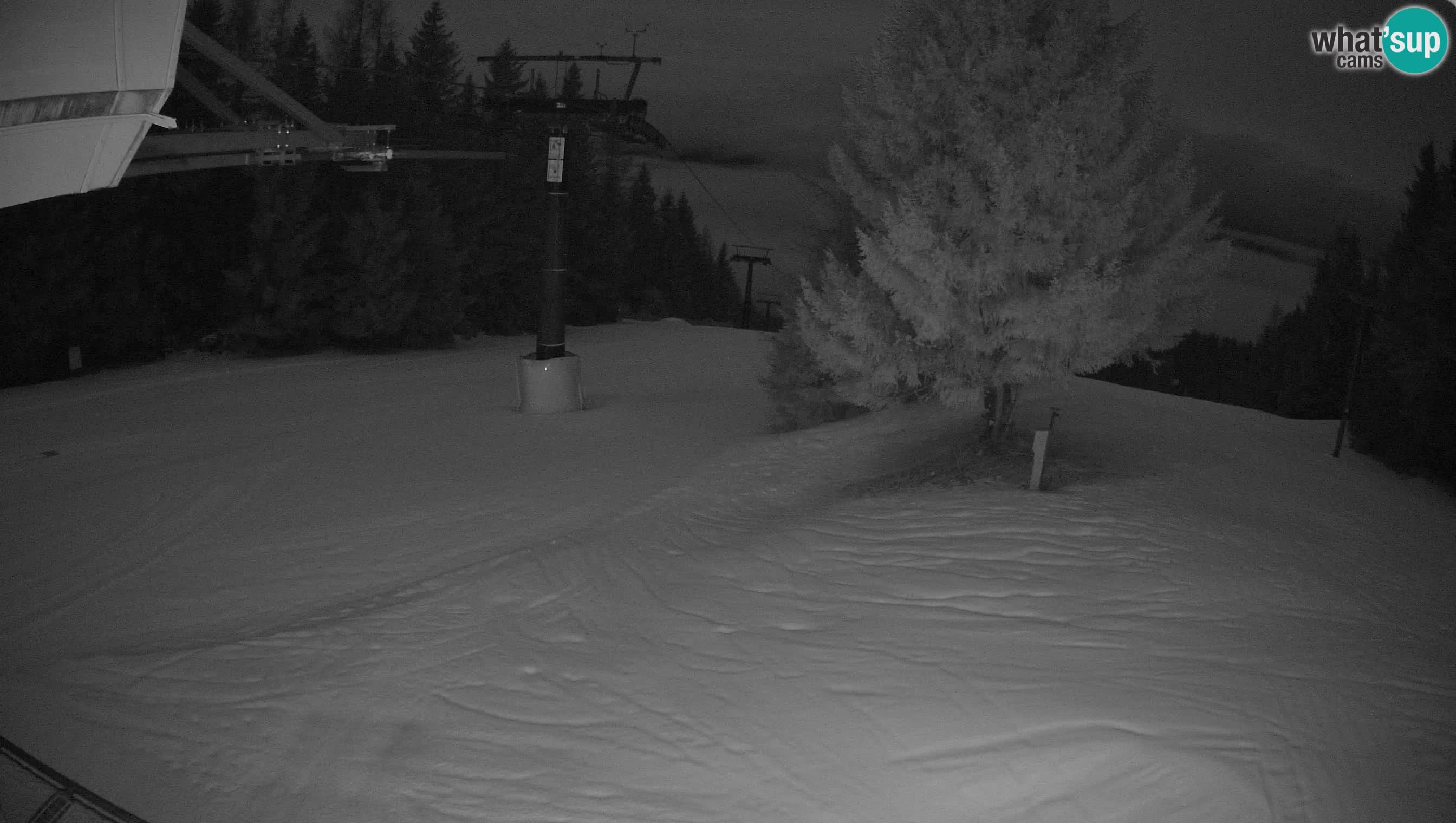 Centre de ski de Cerkno webcam Lom – Slovénie