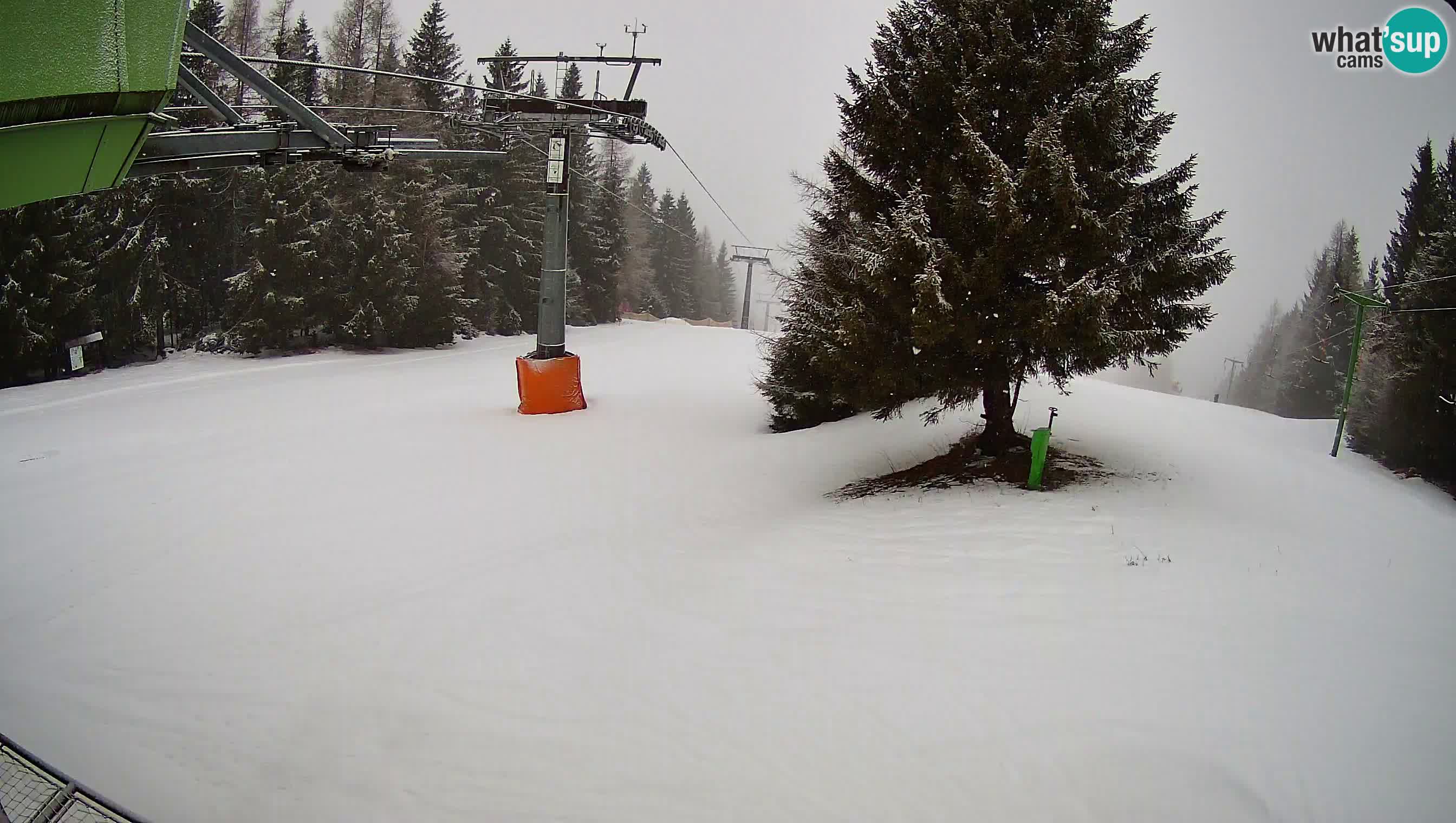 Skizentrum webcam Cerkno Lom – Slowenien