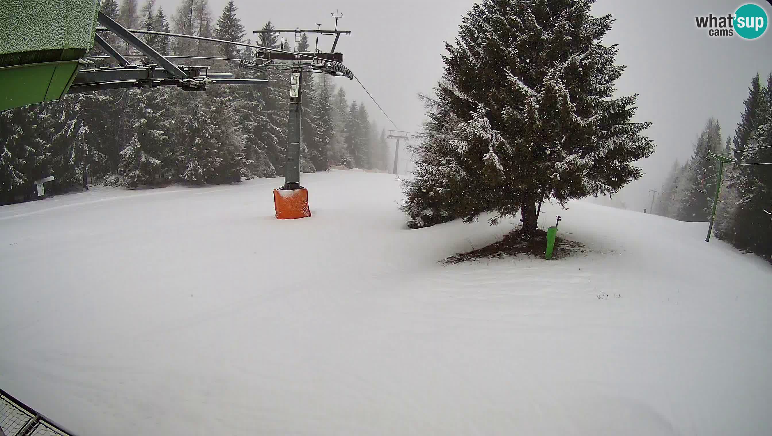 Centre de ski de Cerkno webcam Lom – Slovénie