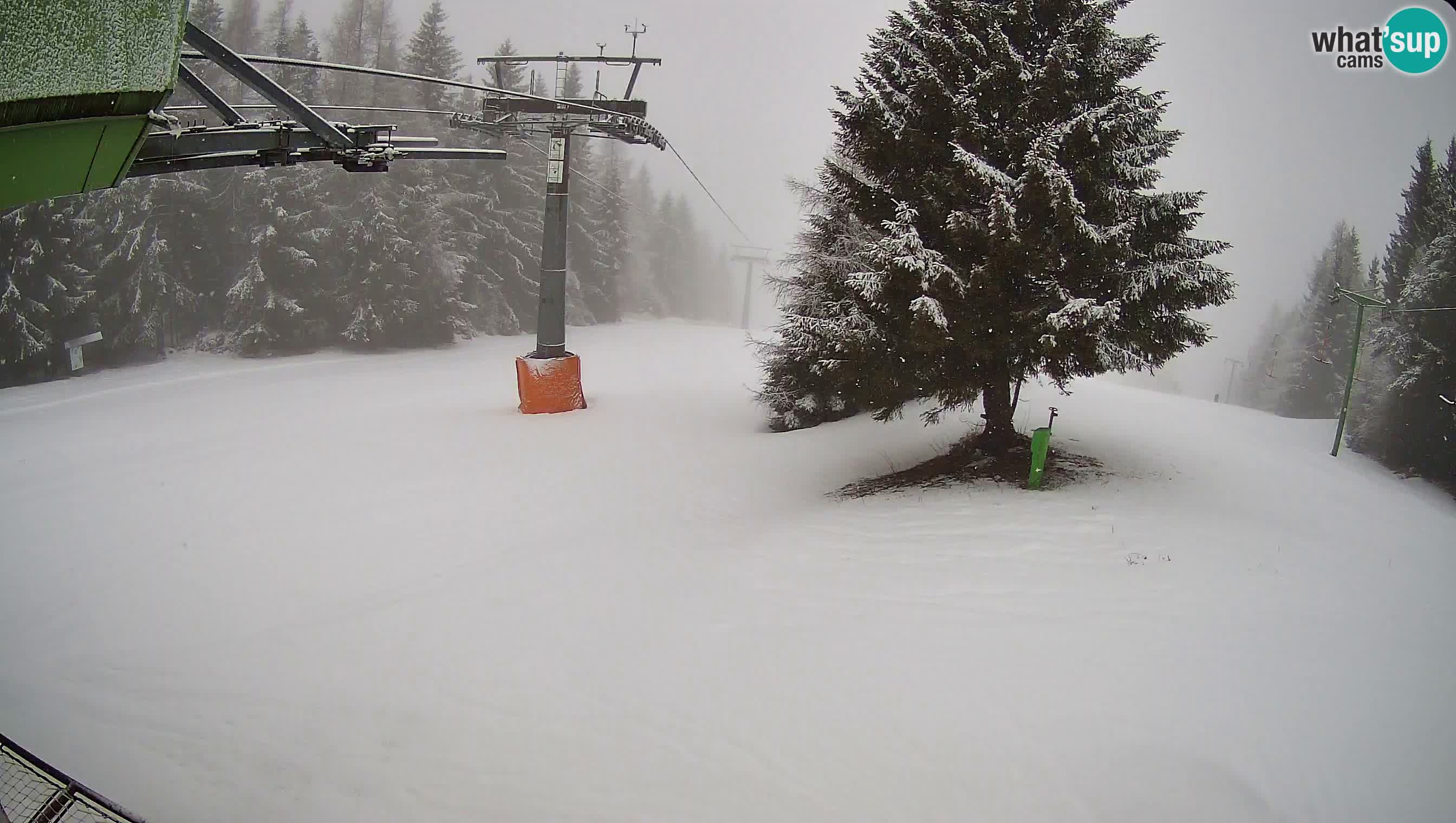 Skizentrum webcam Cerkno Lom – Slowenien