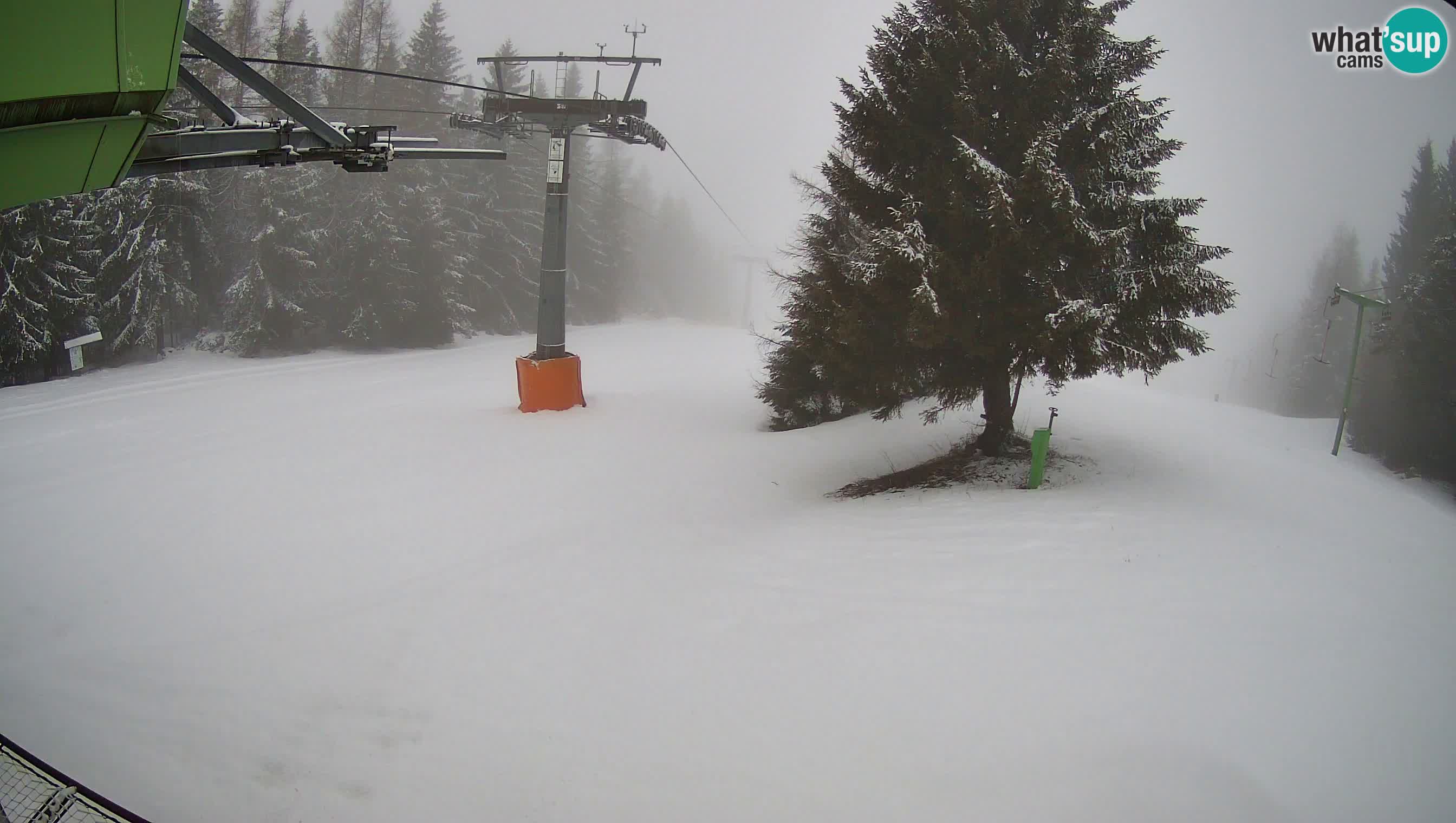 Skizentrum webcam Cerkno Lom – Slowenien