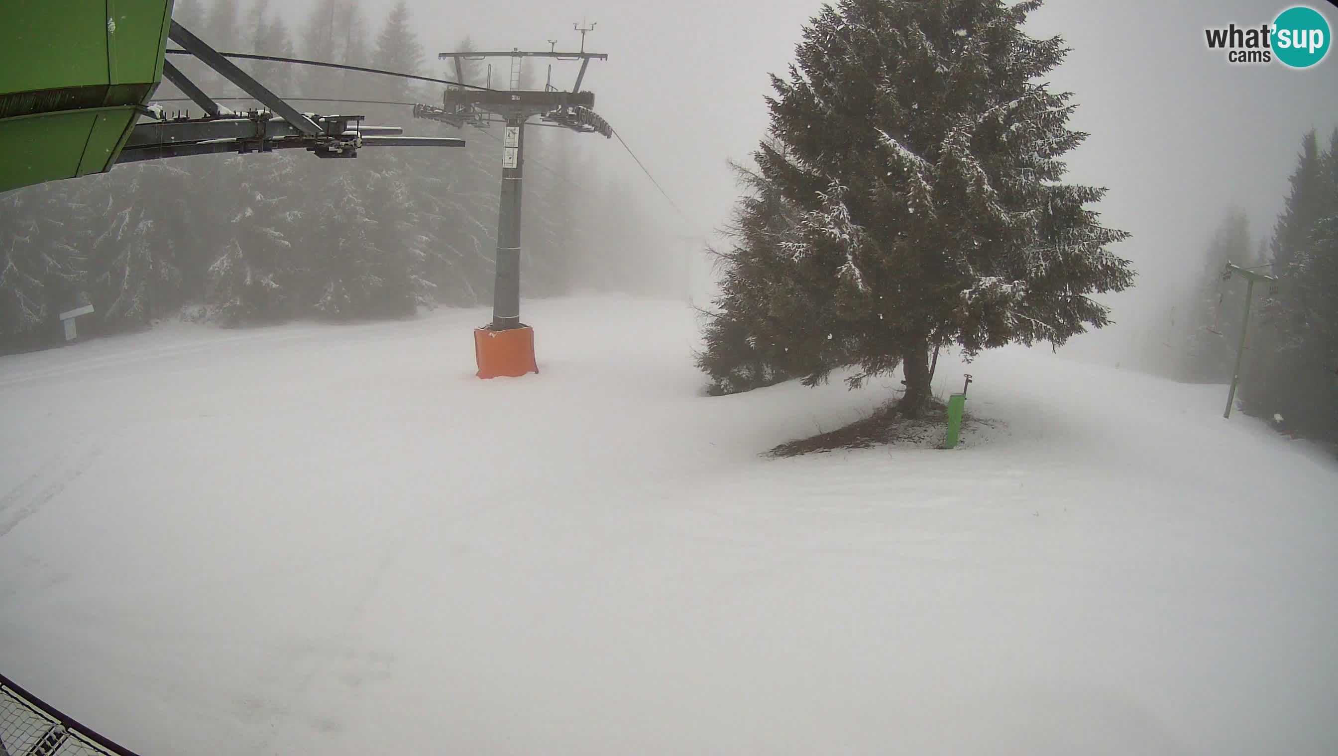 Skizentrum webcam Cerkno Lom – Slowenien