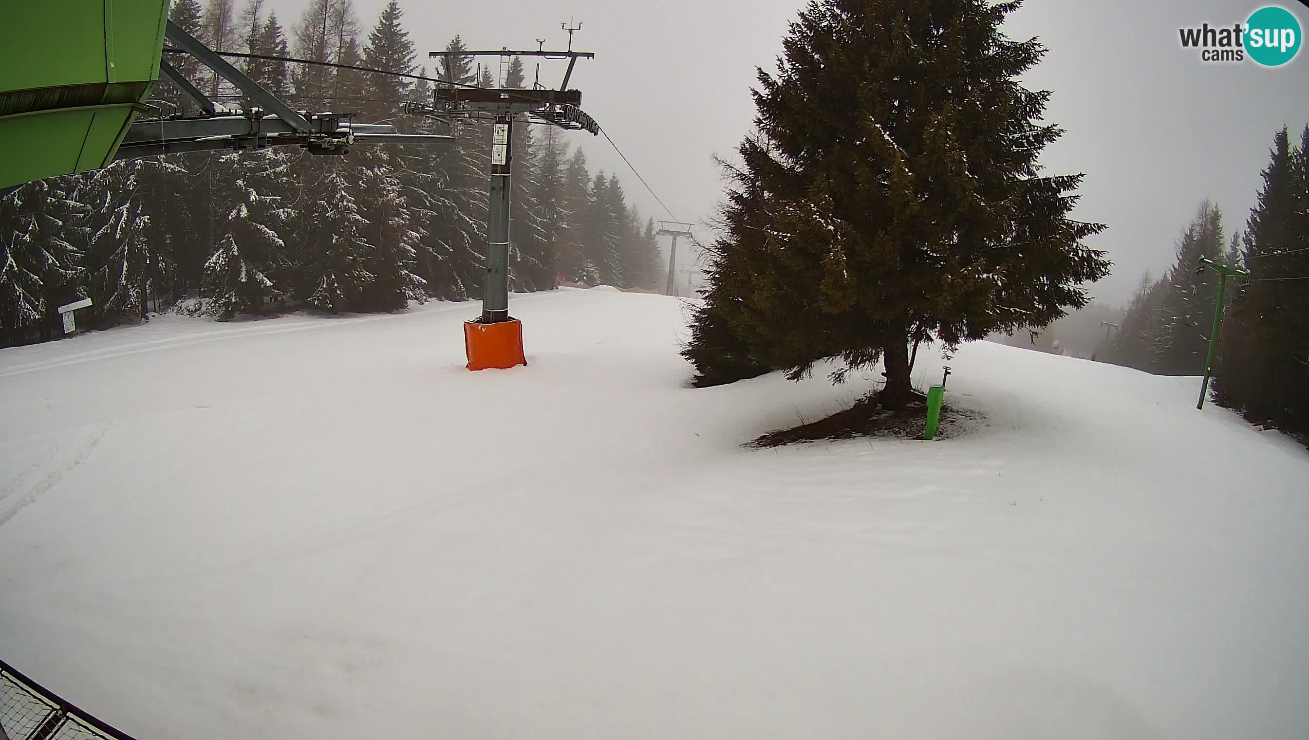 Cámara en vivo Estación de esquí de Cerkno Lom – Eslovenia