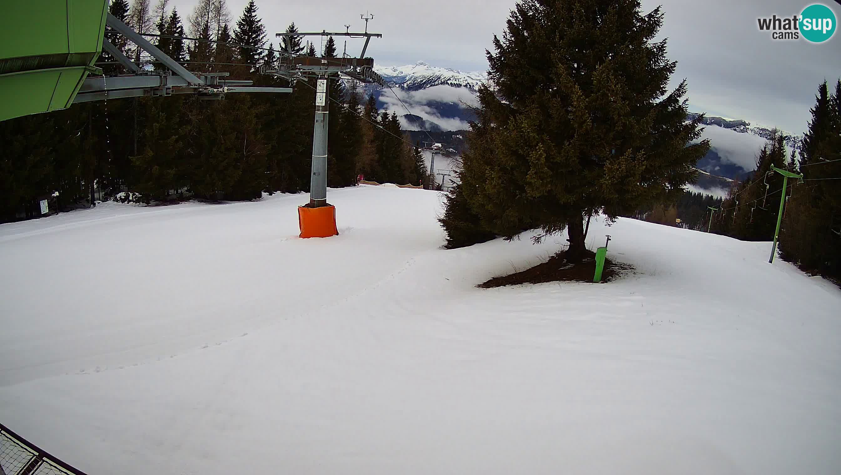 Centre de ski de Cerkno webcam Lom – Slovénie