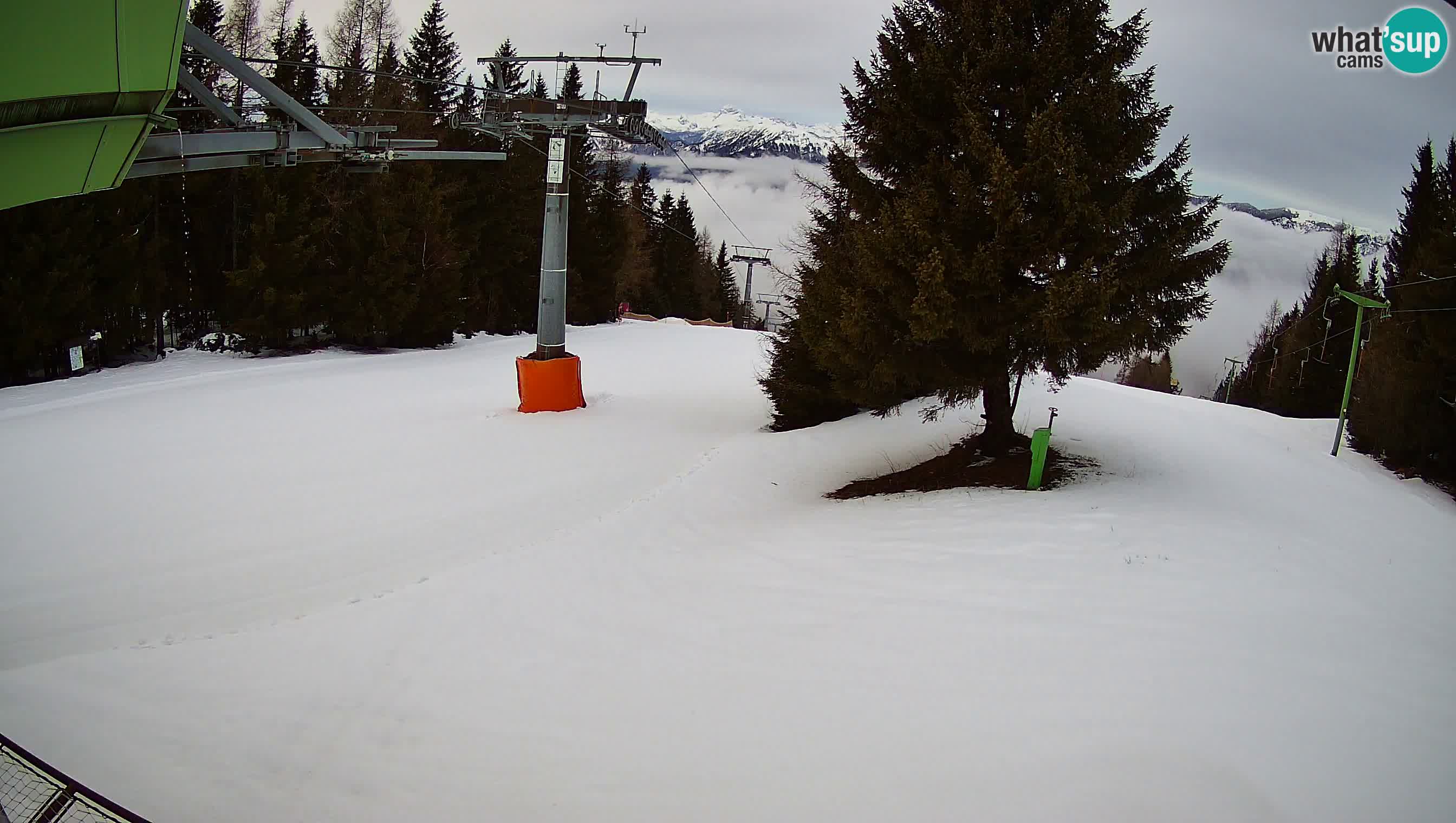 Centre de ski de Cerkno webcam Lom – Slovénie