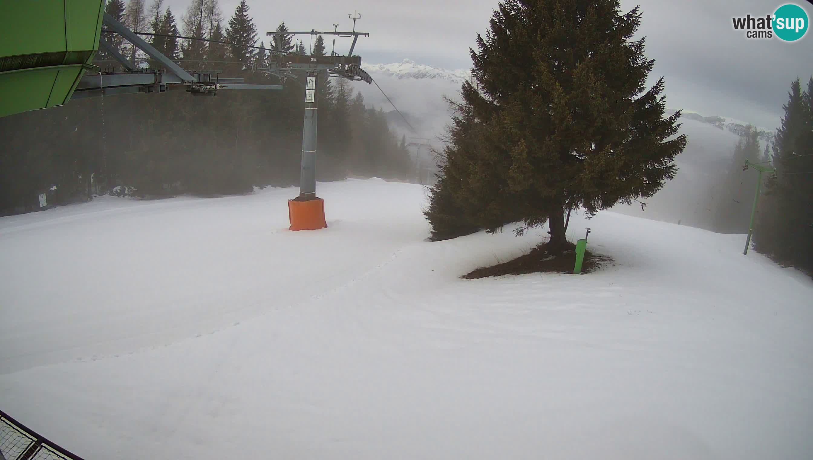 Centre de ski de Cerkno webcam Lom – Slovénie