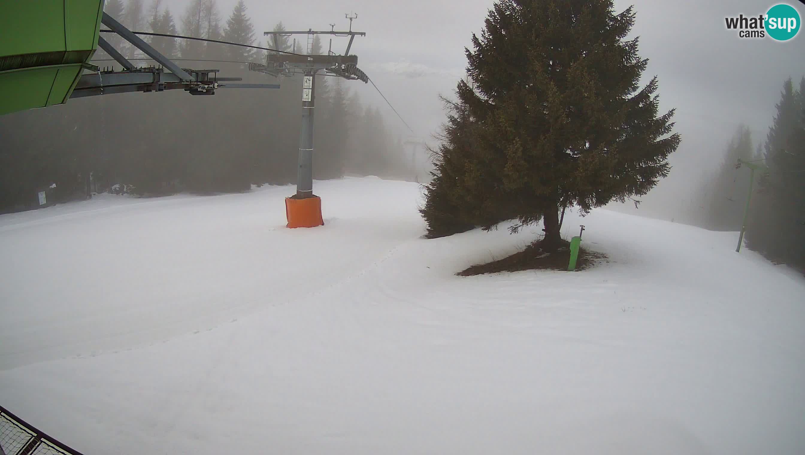 Centre de ski de Cerkno webcam Lom – Slovénie
