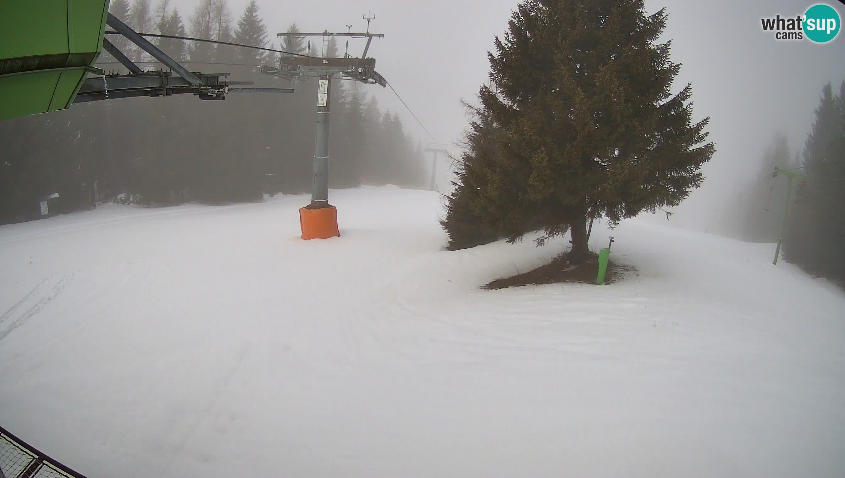 Skizentrum webcam Cerkno Lom – Slowenien