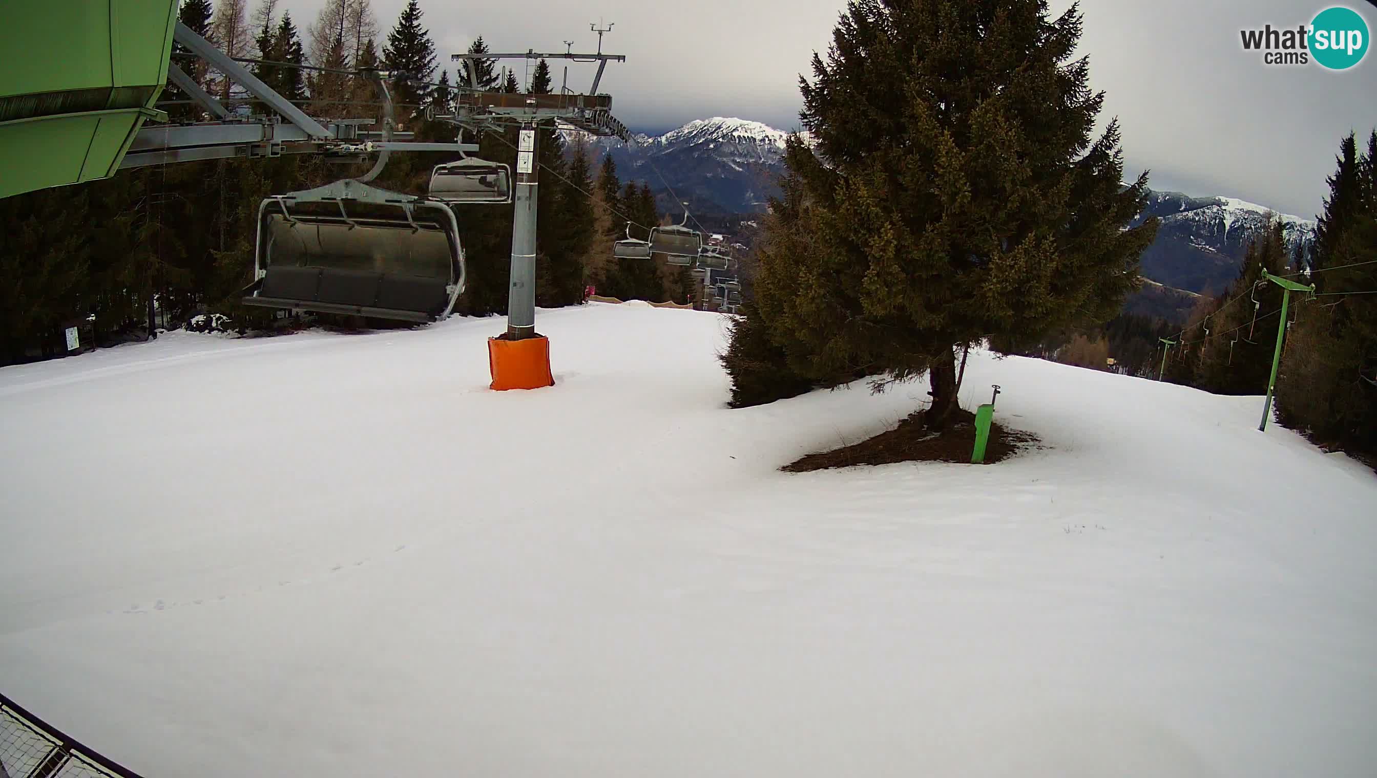 Centre de ski de Cerkno webcam Lom – Slovénie