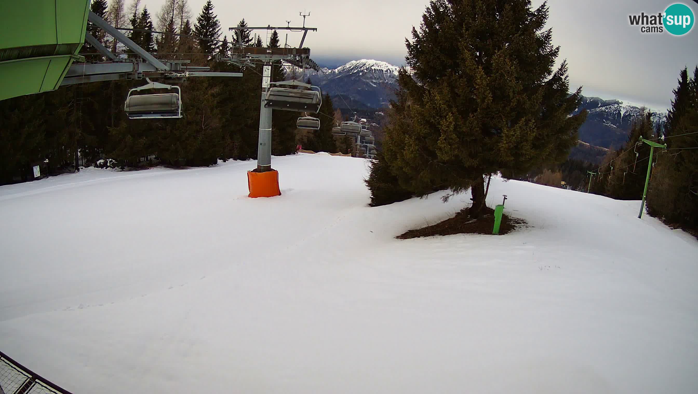 Centre de ski de Cerkno webcam Lom – Slovénie