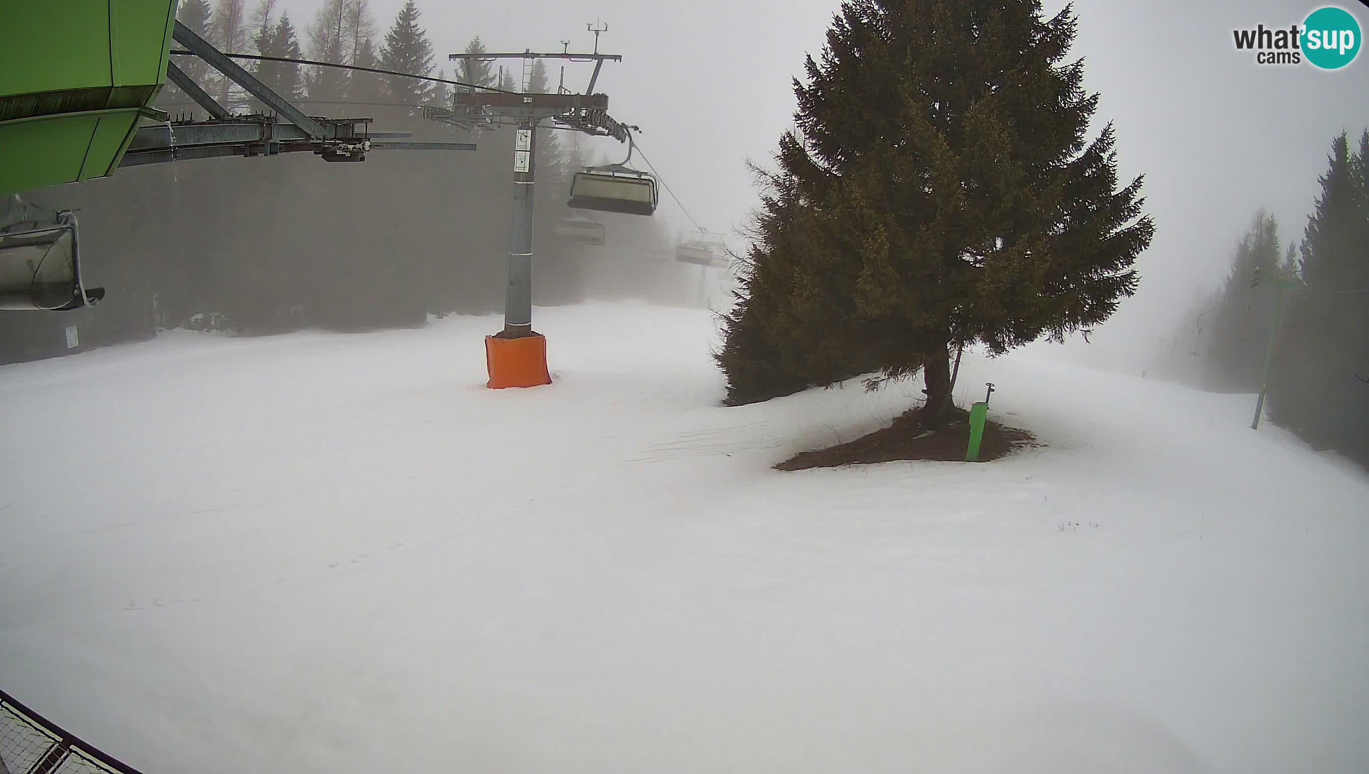 Centre de ski de Cerkno webcam Lom – Slovénie