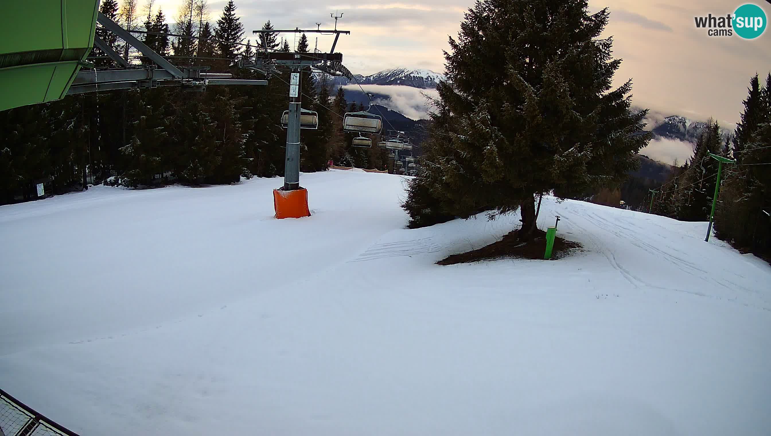 Centre de ski de Cerkno webcam Lom – Slovénie