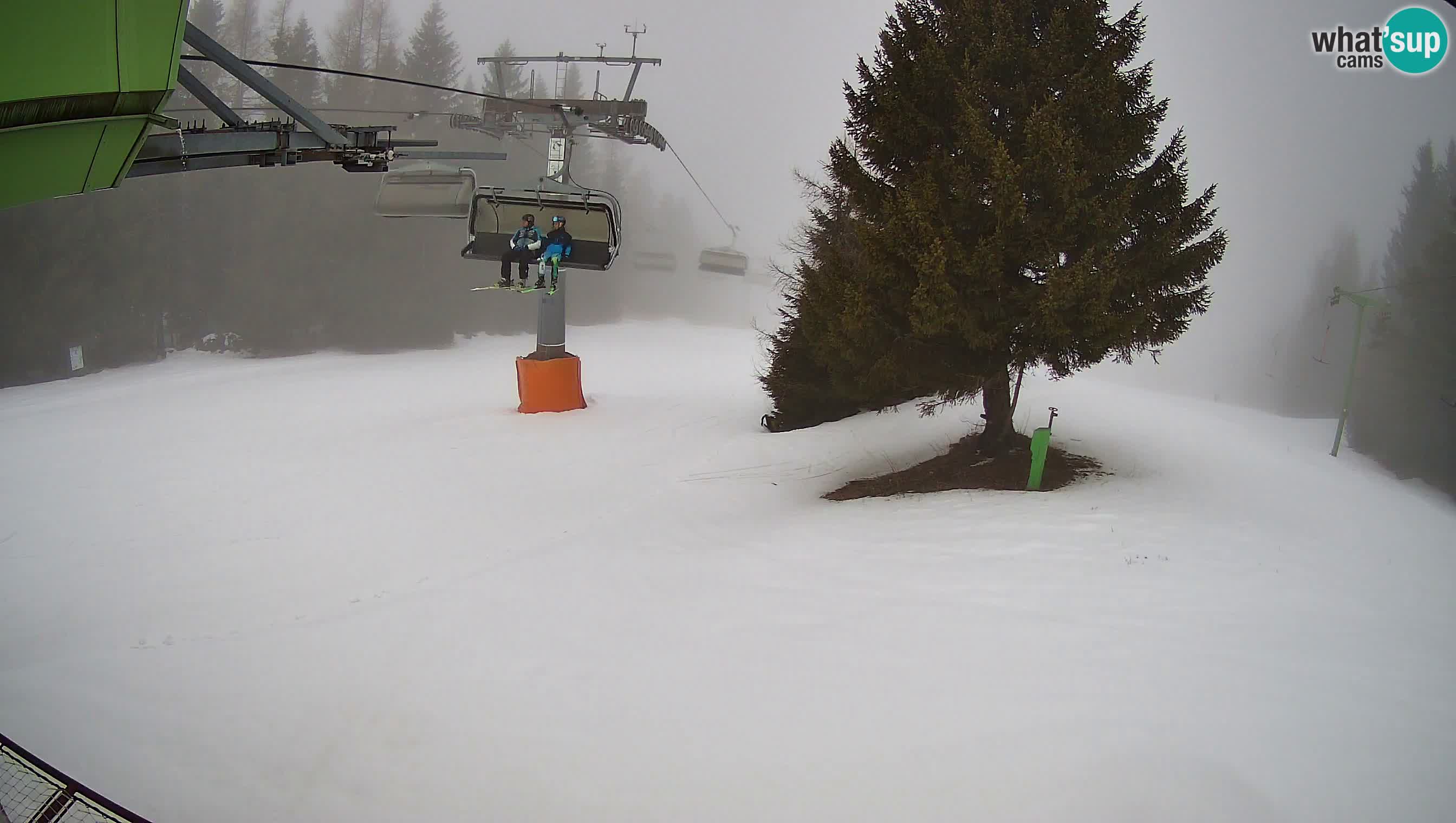 Centre de ski de Cerkno webcam Lom – Slovénie