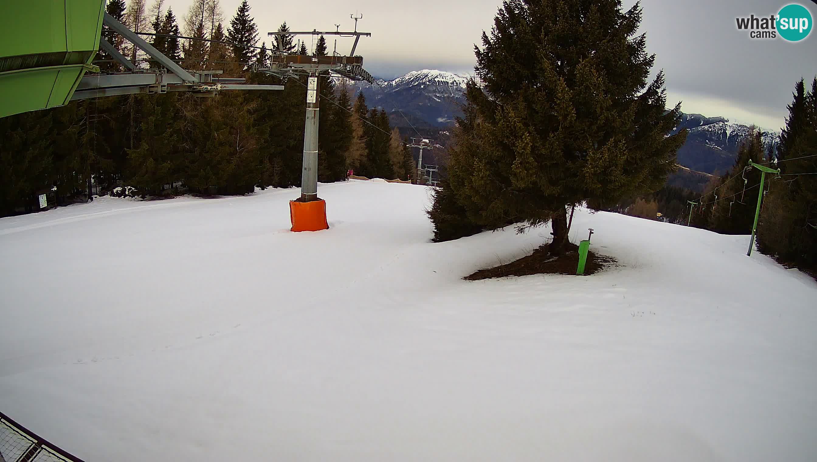 Centre de ski de Cerkno webcam Lom – Slovénie