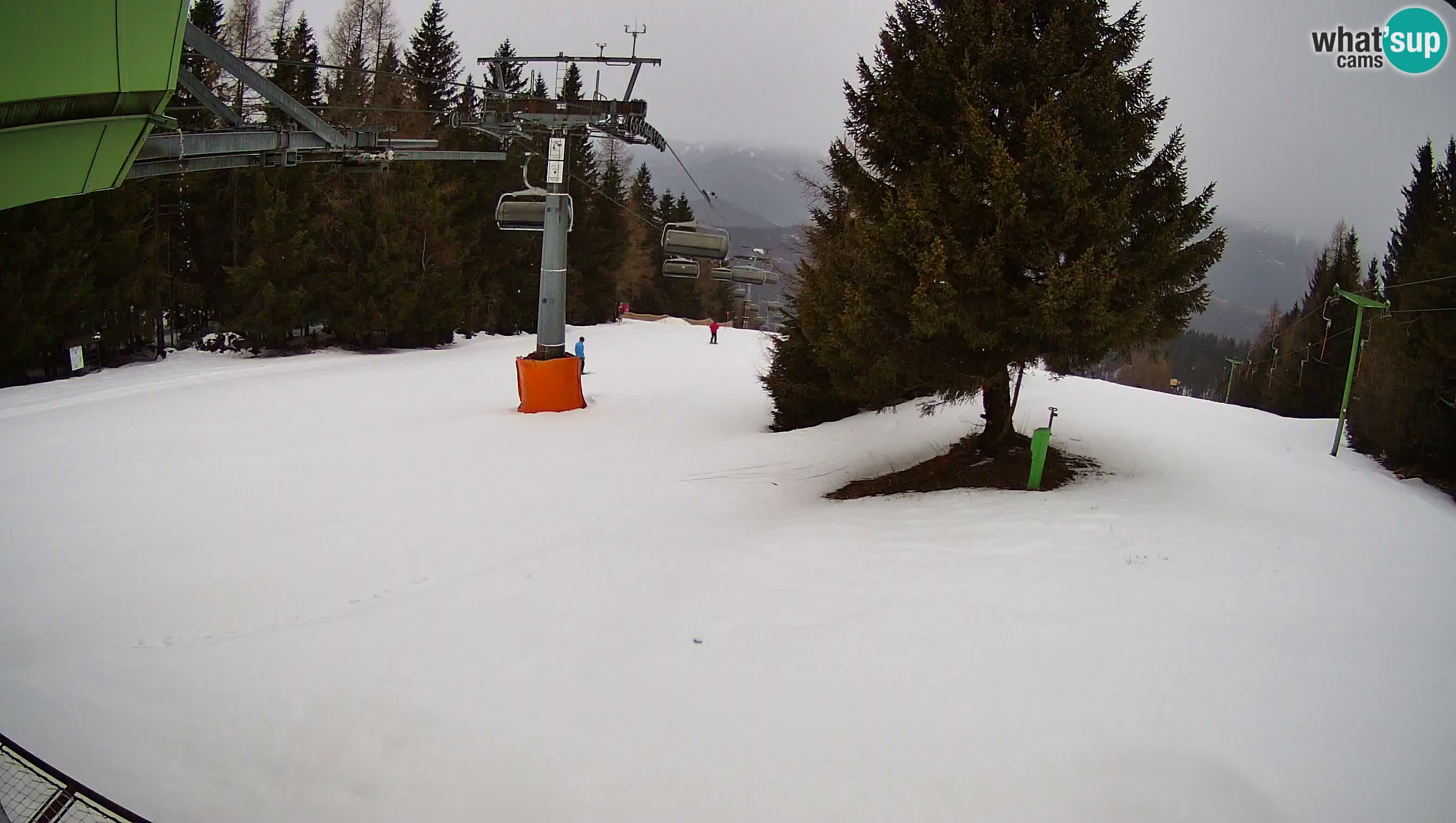 Centre de ski de Cerkno webcam Lom – Slovénie