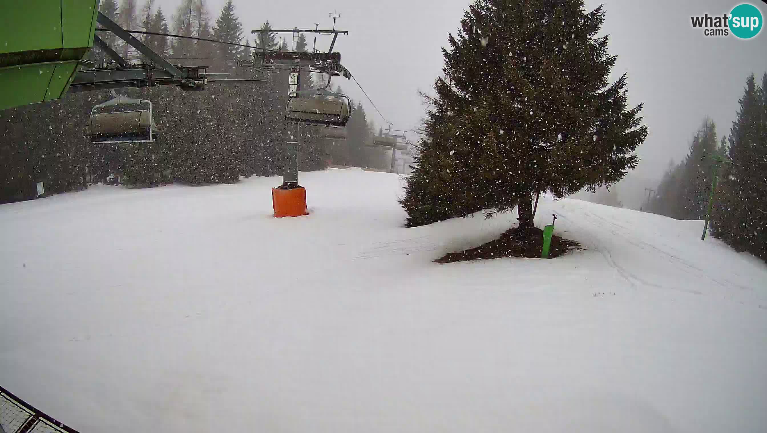 Skijalište Cerkno web kamera Lom – Slovenija