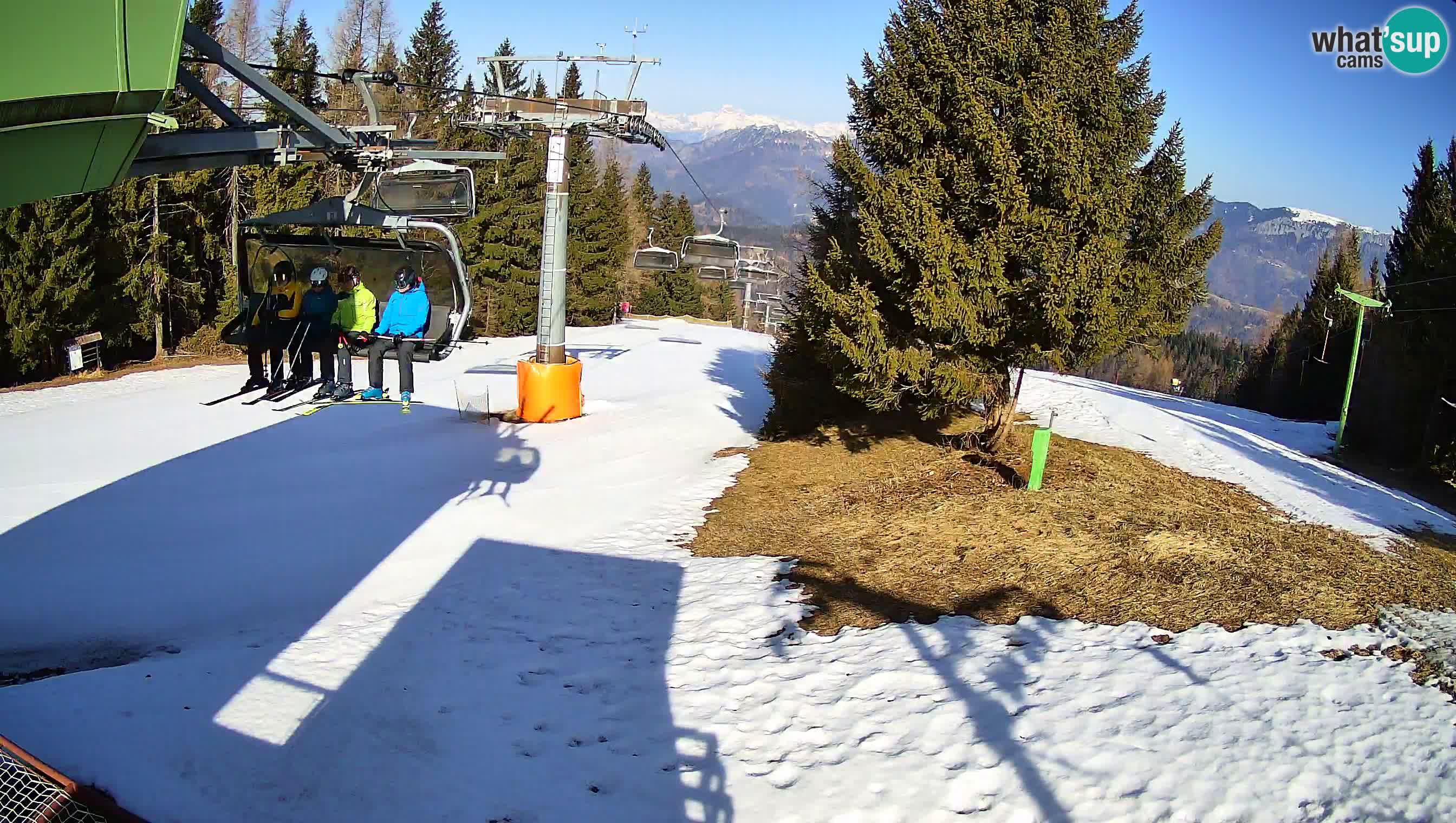 Cámara en vivo Estación de esquí de Cerkno Lom – Eslovenia