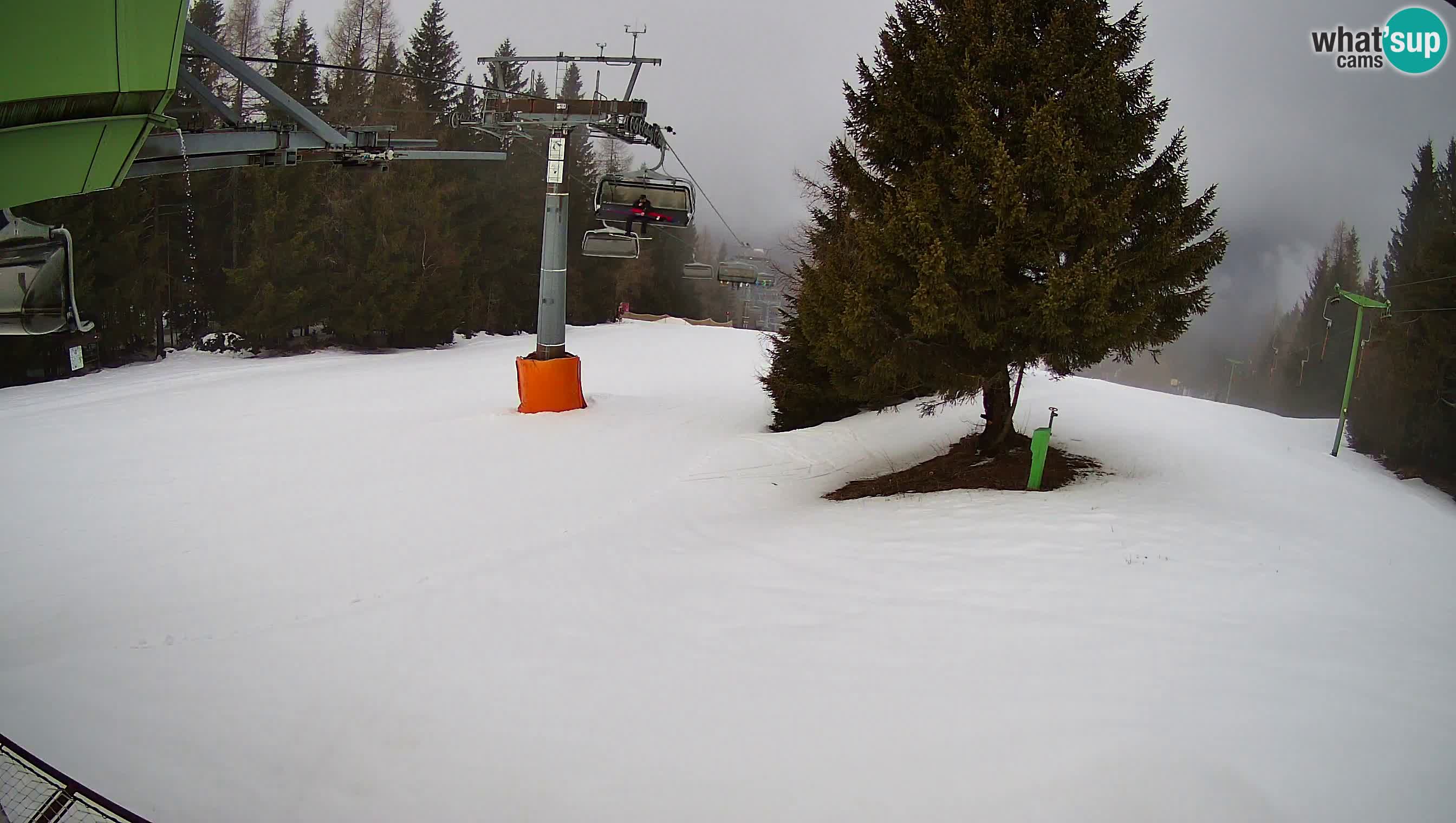 Centre de ski de Cerkno webcam Lom – Slovénie