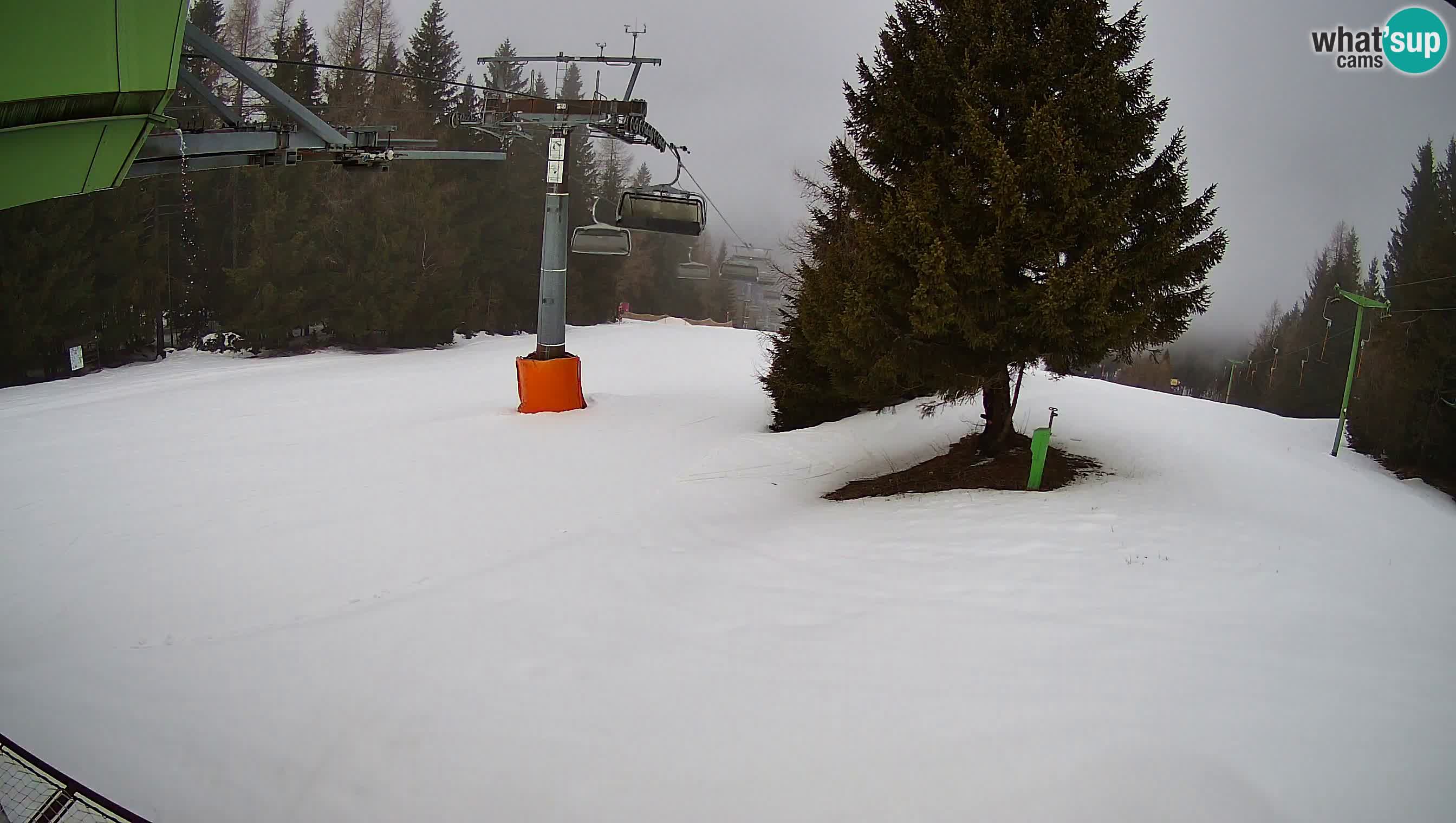 Centre de ski de Cerkno webcam Lom – Slovénie