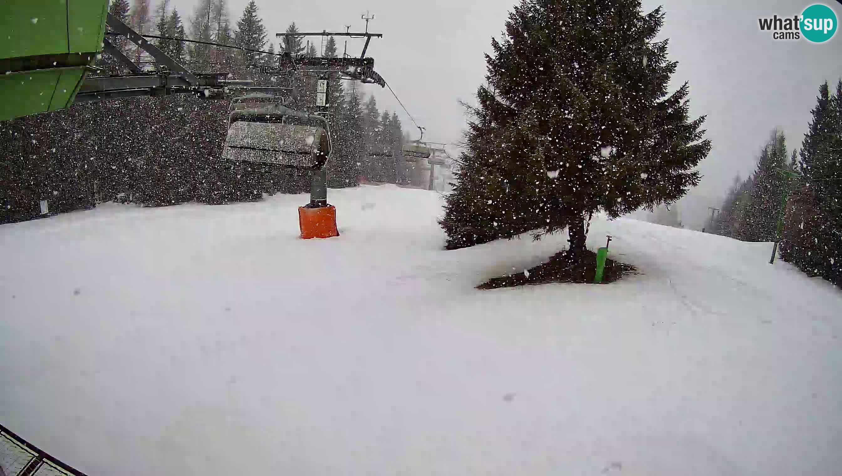 Centre de ski de Cerkno webcam Lom – Slovénie
