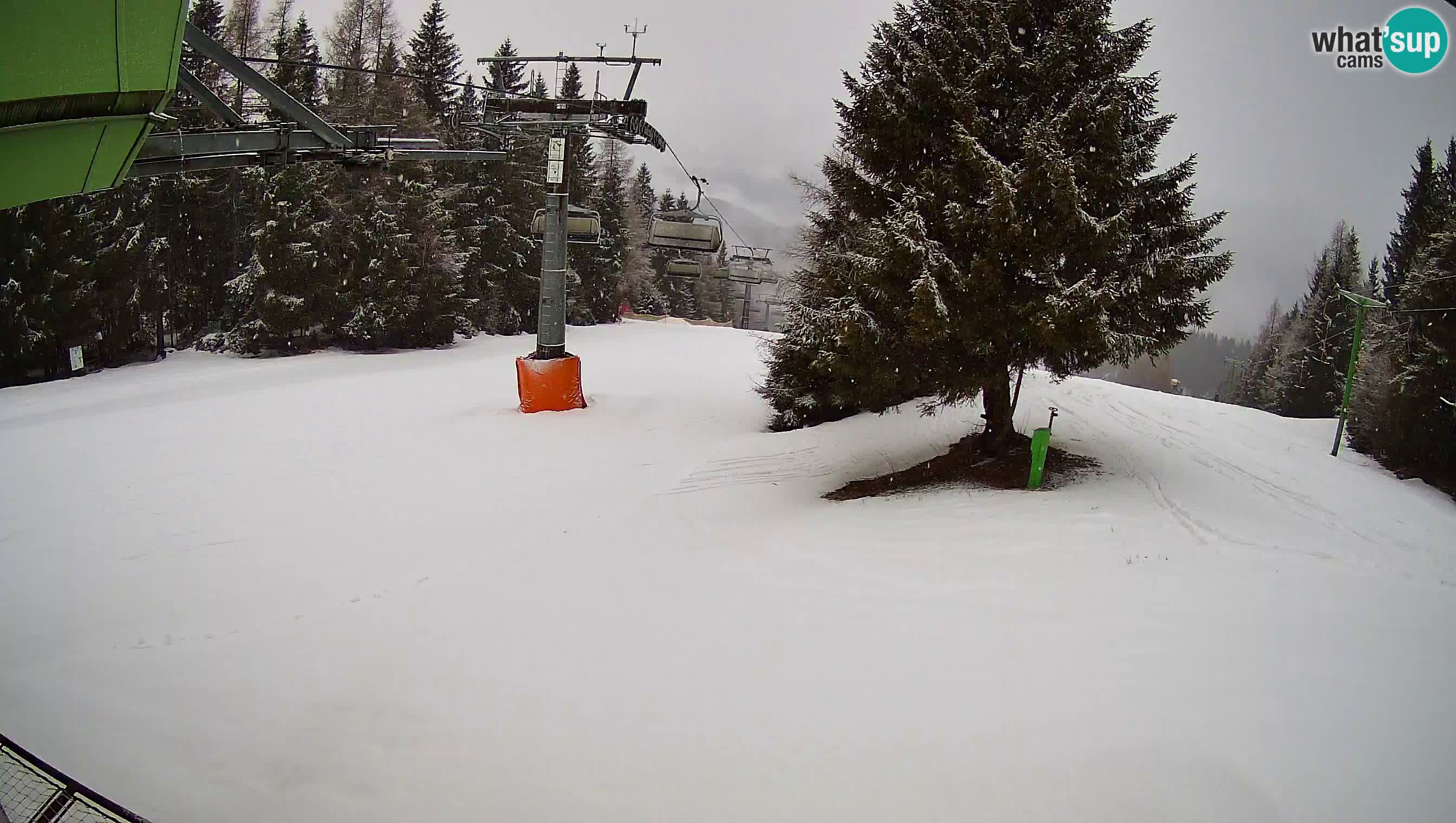 Centre de ski de Cerkno webcam Lom – Slovénie
