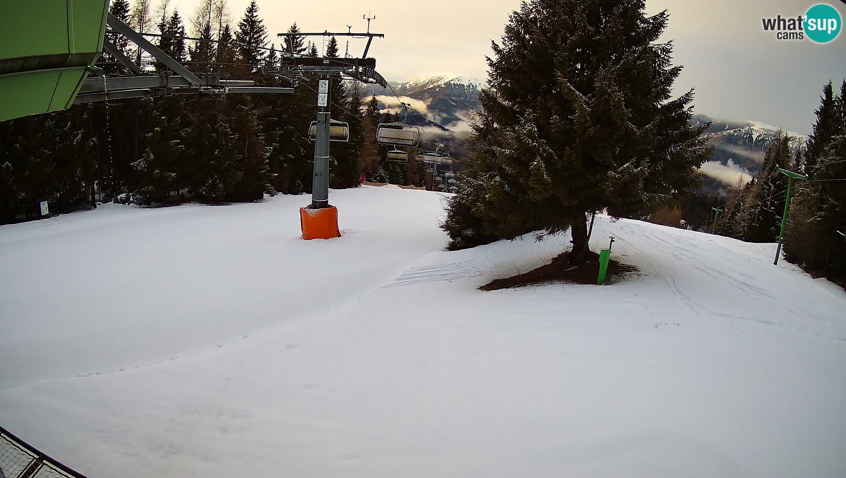 Centre de ski de Cerkno webcam Lom – Slovénie