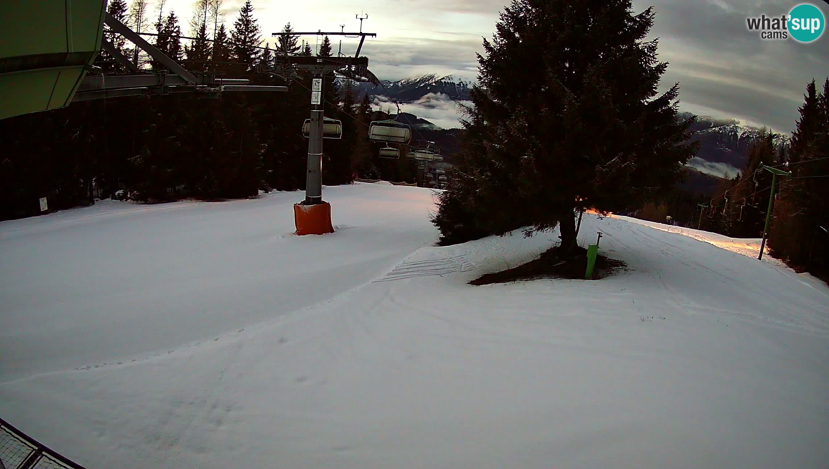 Centre de ski de Cerkno webcam Lom – Slovénie