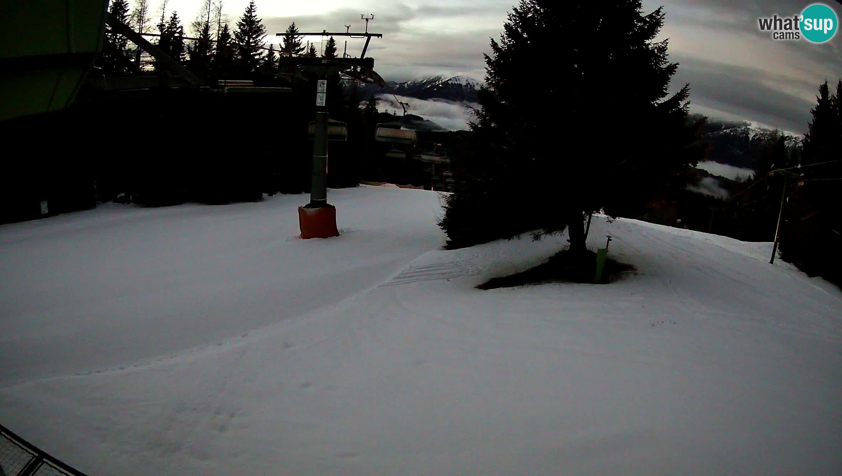 Centre de ski de Cerkno webcam Lom – Slovénie