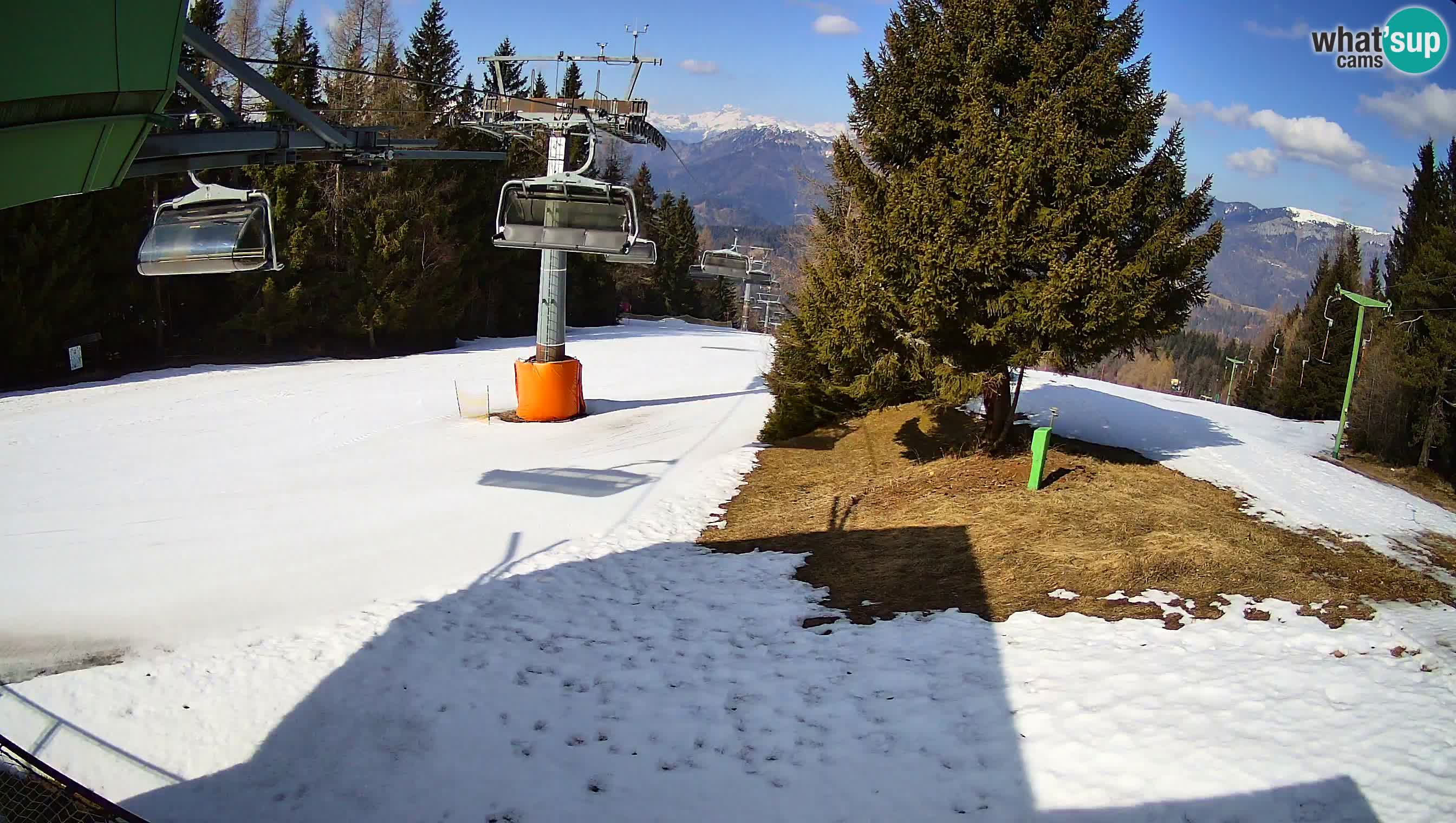 Skijalište Cerkno web kamera Lom – Slovenija