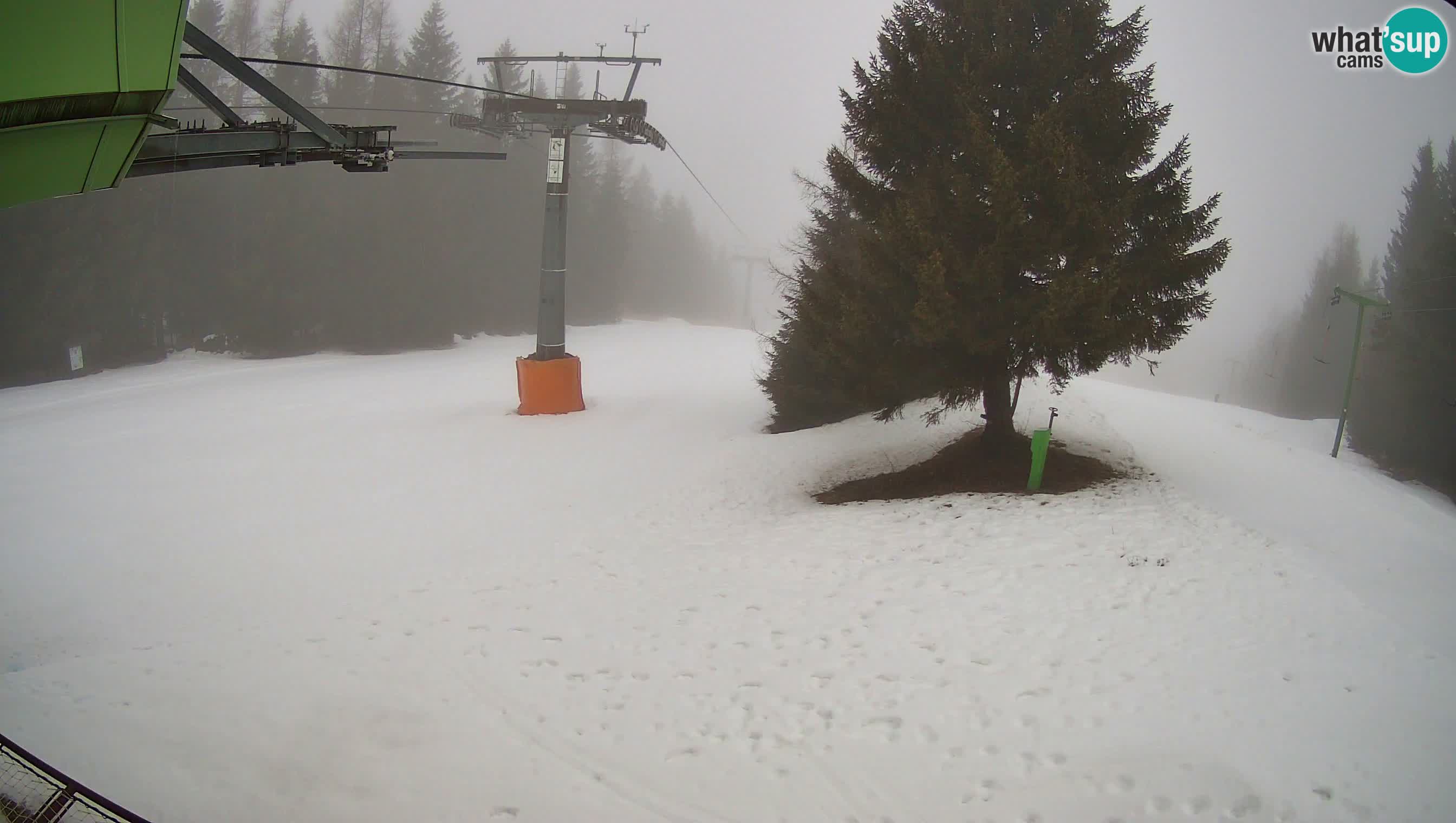 Skijalište Cerkno web kamera Lom – Slovenija