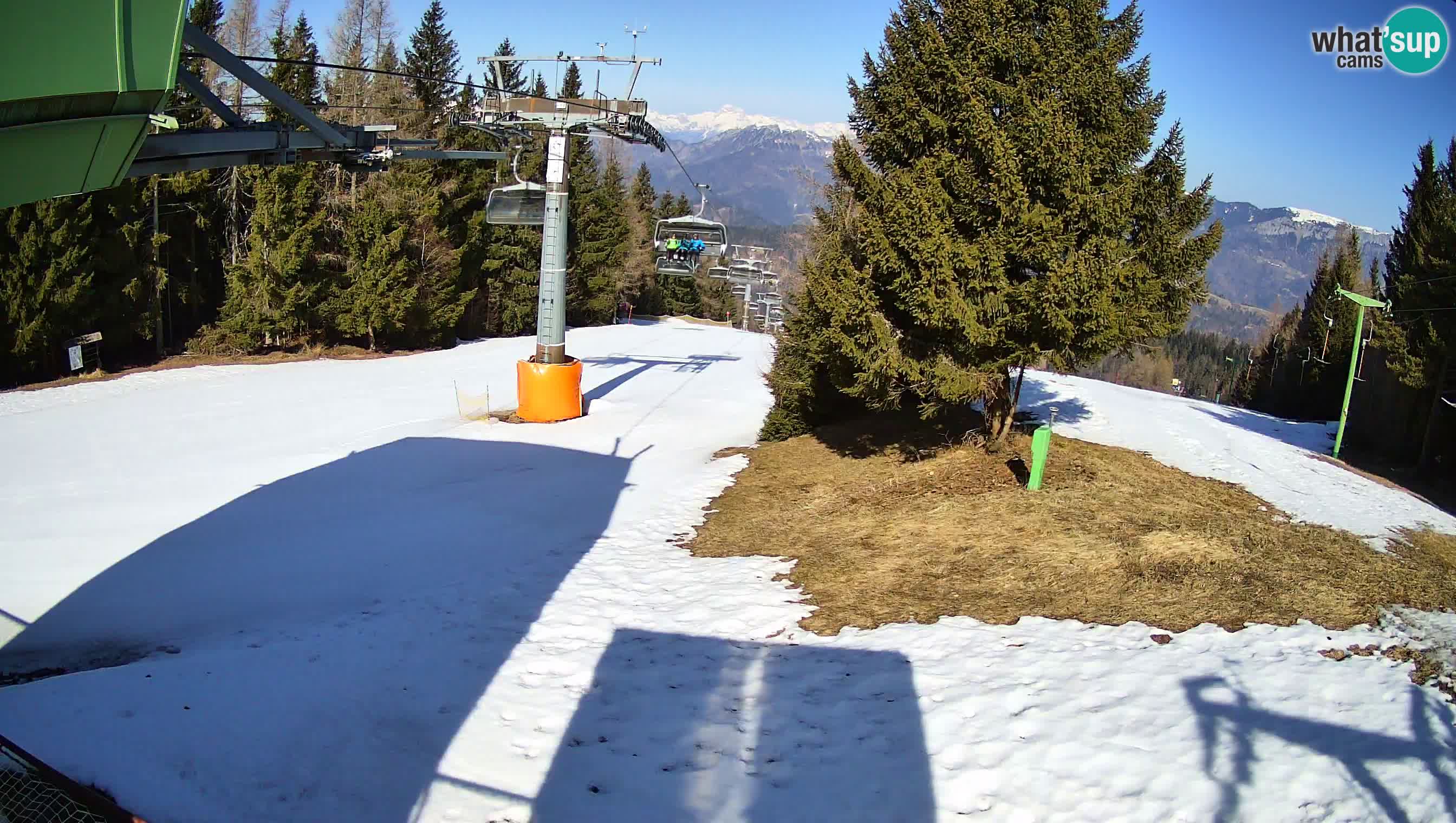 Skijalište Cerkno web kamera Lom – Slovenija