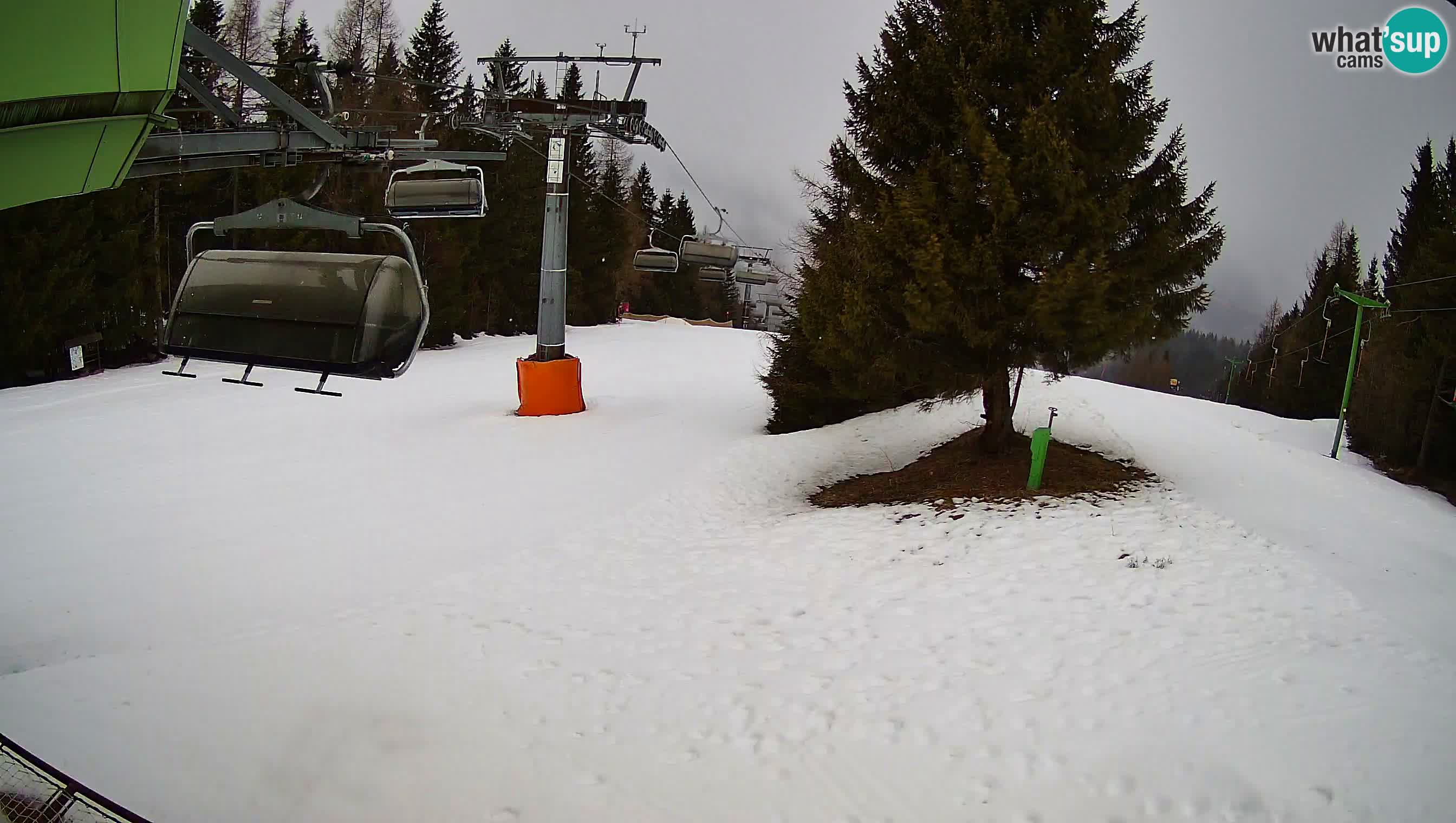 Skijalište Cerkno web kamera Lom – Slovenija