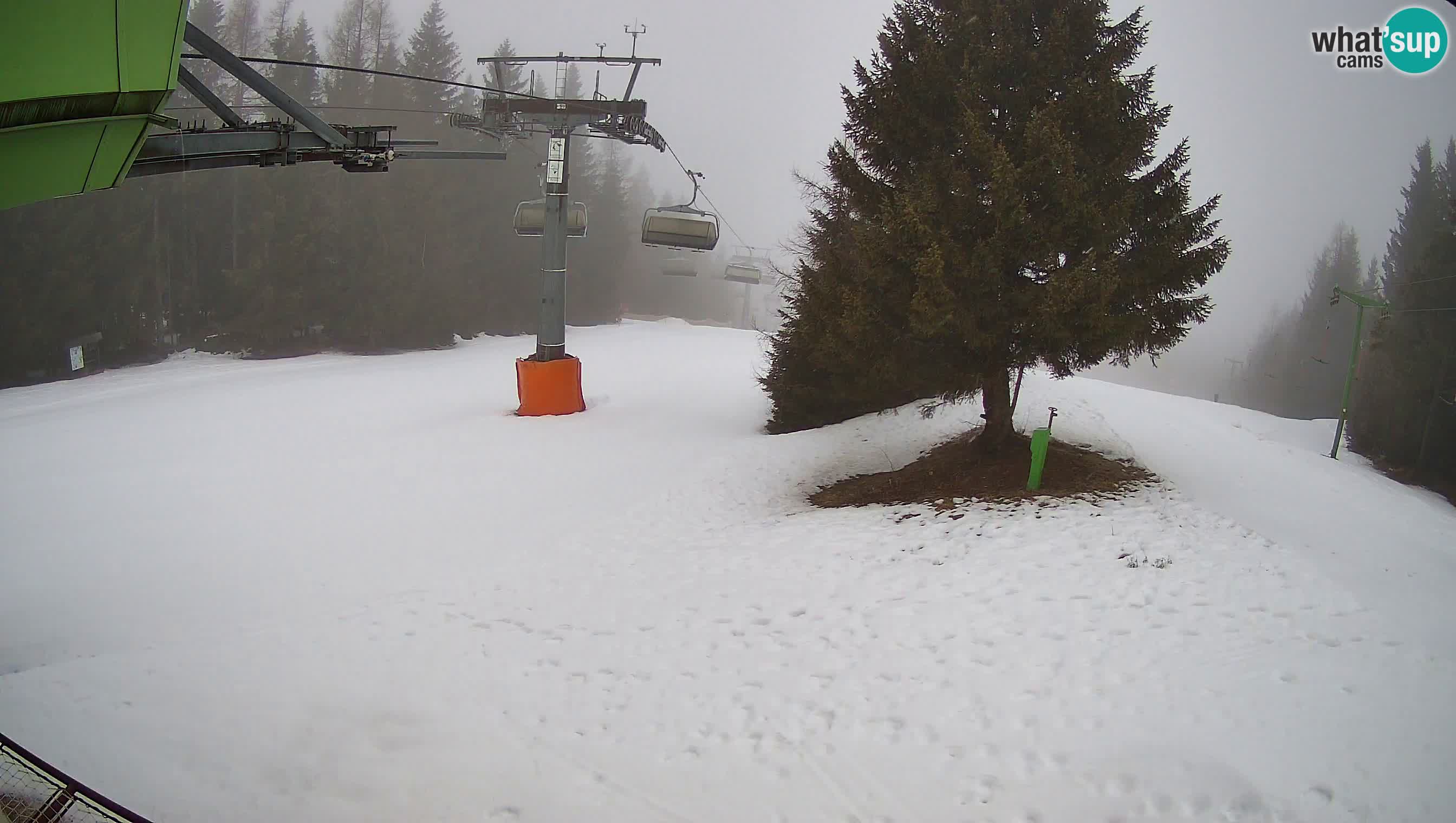 Centre de ski de Cerkno webcam Lom – Slovénie