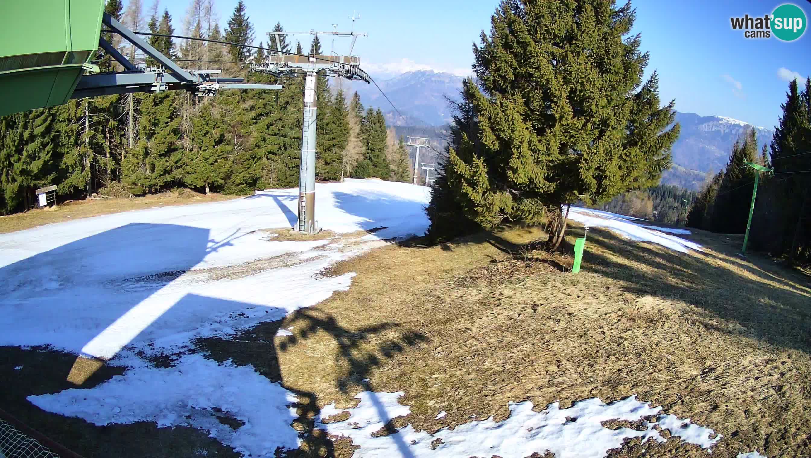 Skijalište Cerkno web kamera Lom – Slovenija