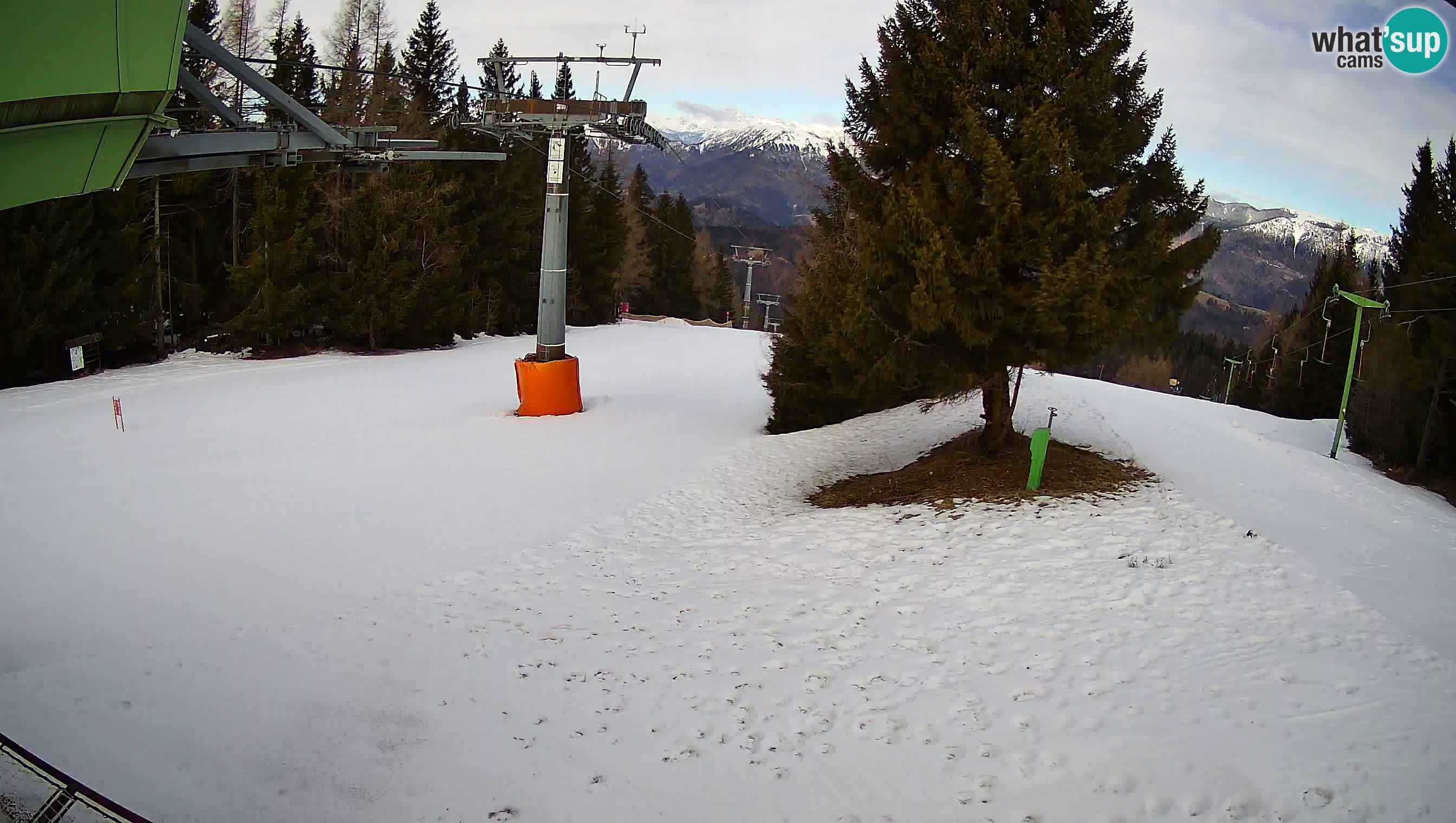 Skizentrum webcam Cerkno Lom – Slowenien