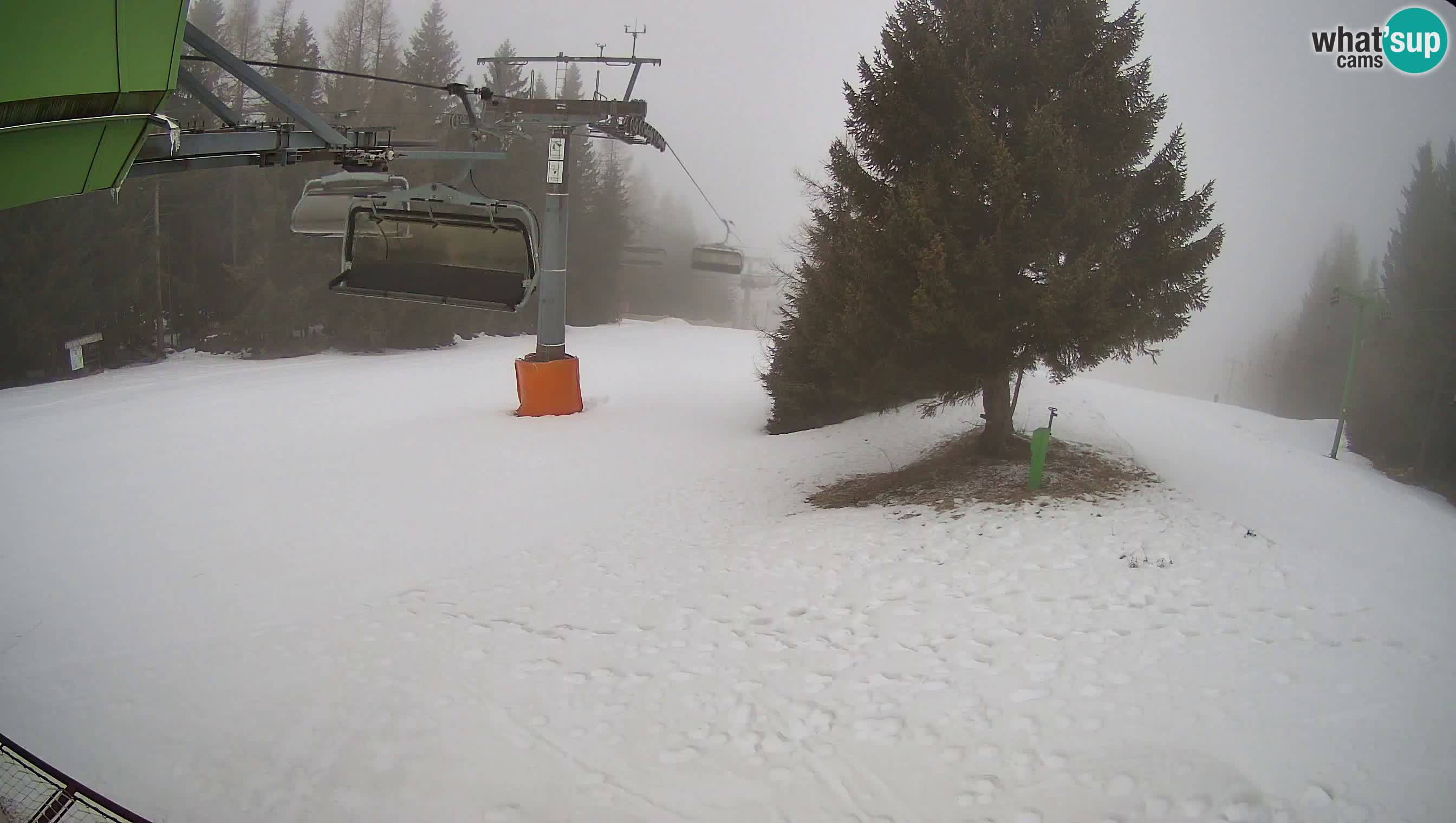 Skijalište Cerkno web kamera Lom – Slovenija