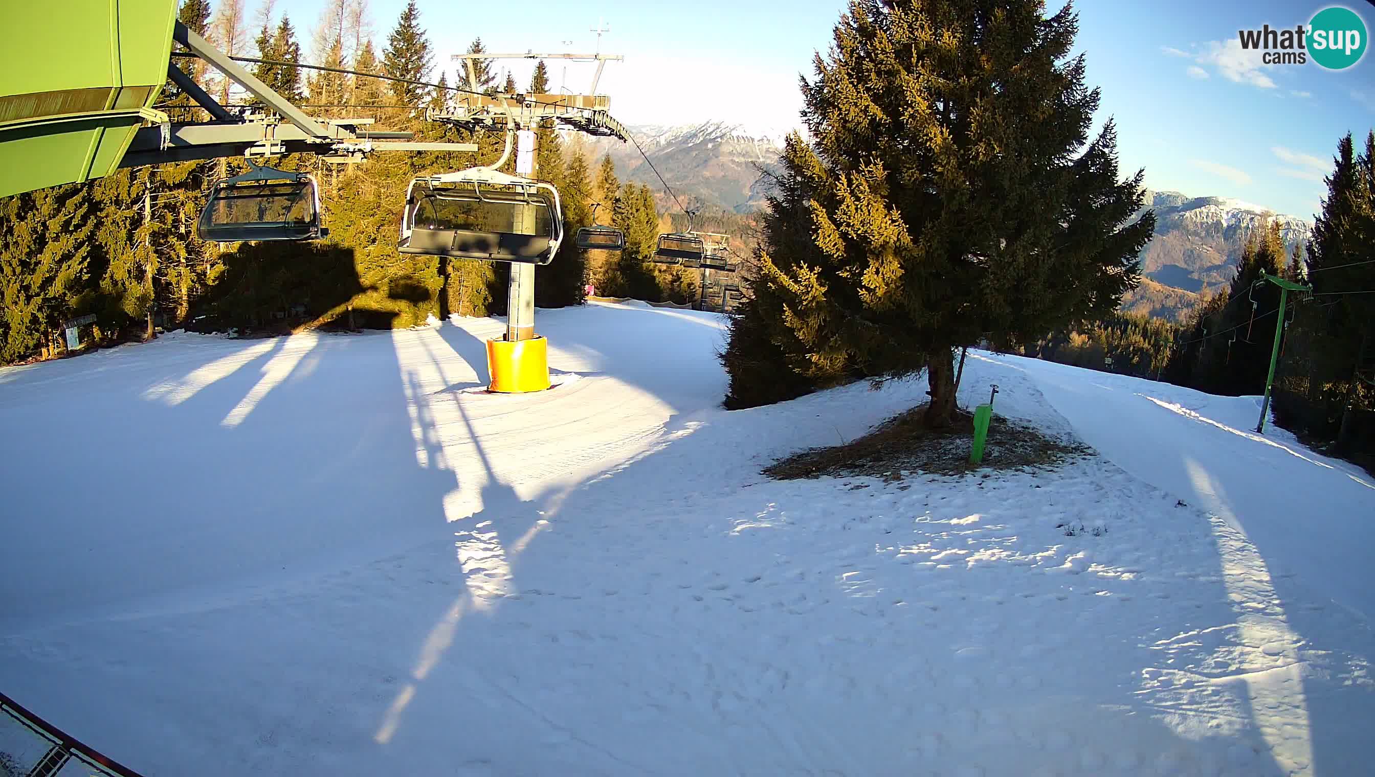 Skizentrum webcam Cerkno Lom – Slowenien